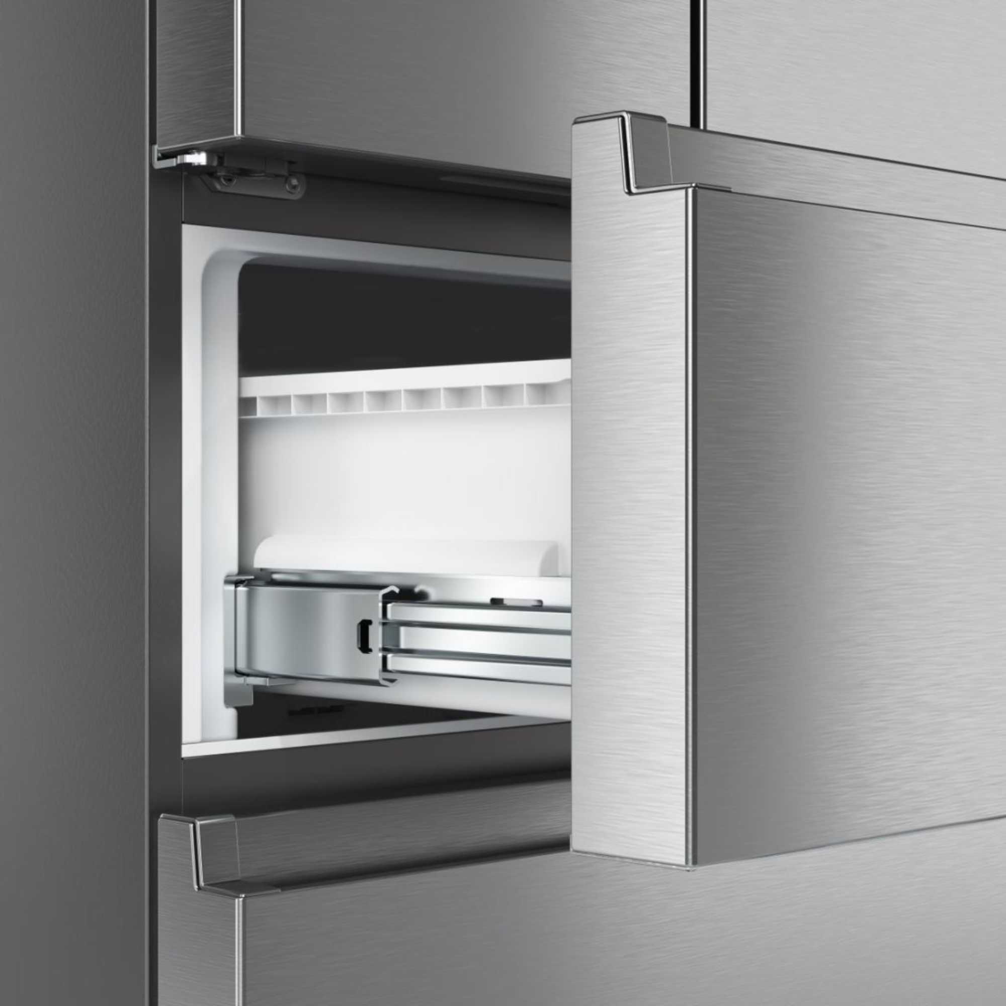 RF632N4AIE1 American Style 485l Total No Frost Fridge Freezer - Inox Look