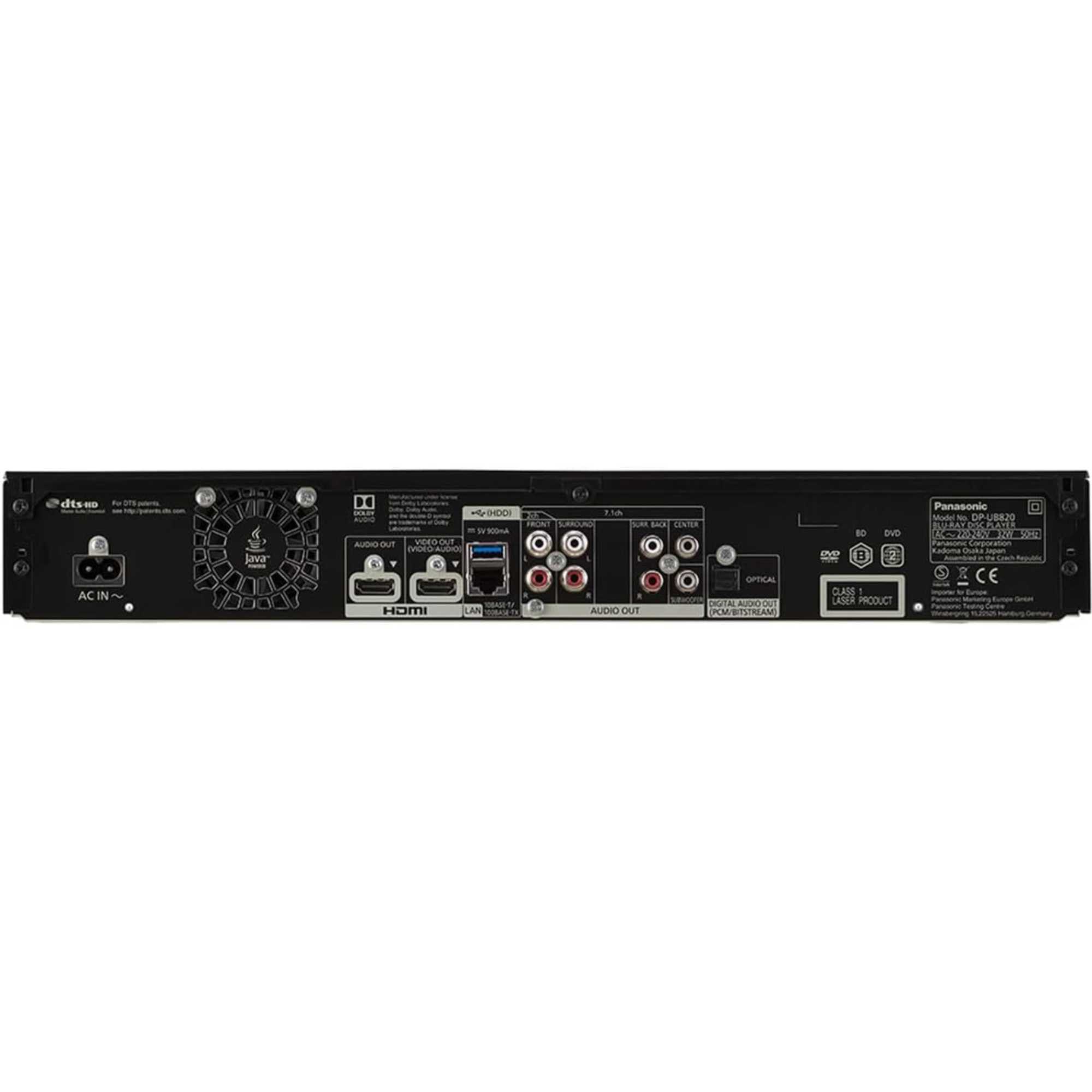 DP-UB820AB HCX UHD Blu-ray Player