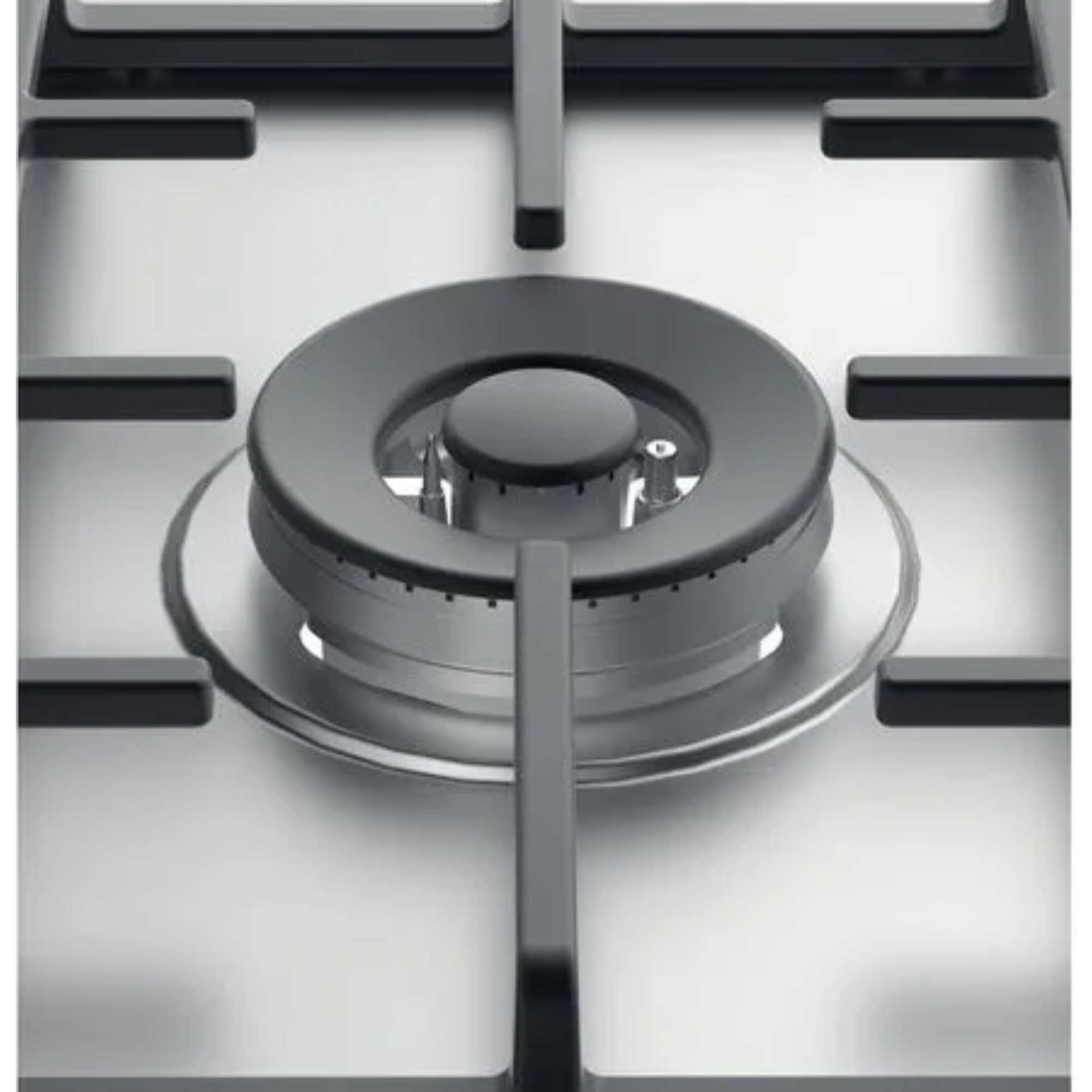 THP 751 W/IX/I 1 75cm Built-In 5 Burner Gas Hob - Stainless Steel