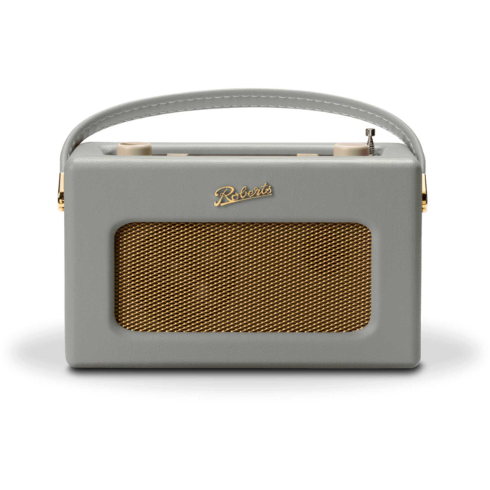 RD70DG 1950s Style Clock Radio - Dove Grey