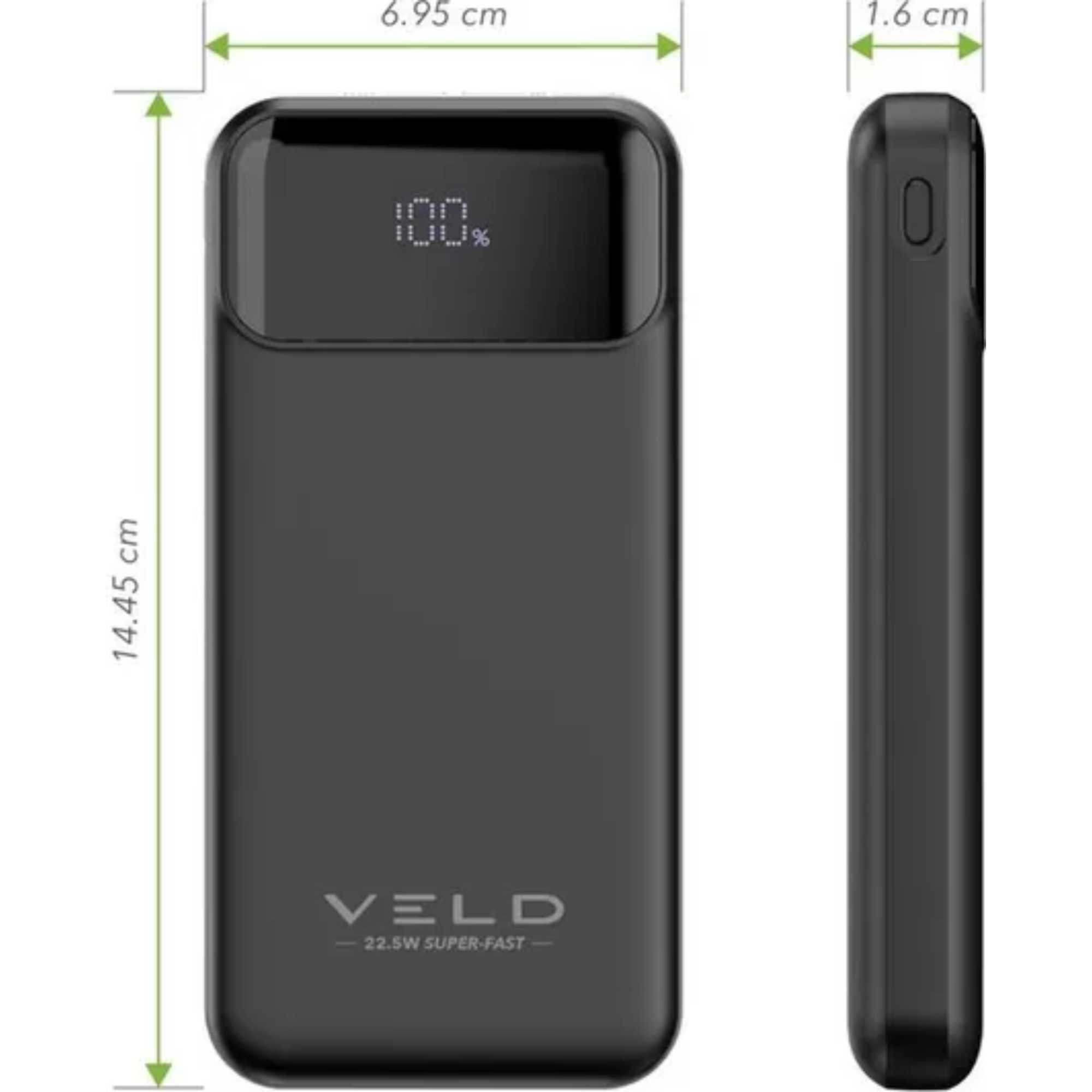 VPB1022B Portable Power Bank - Black