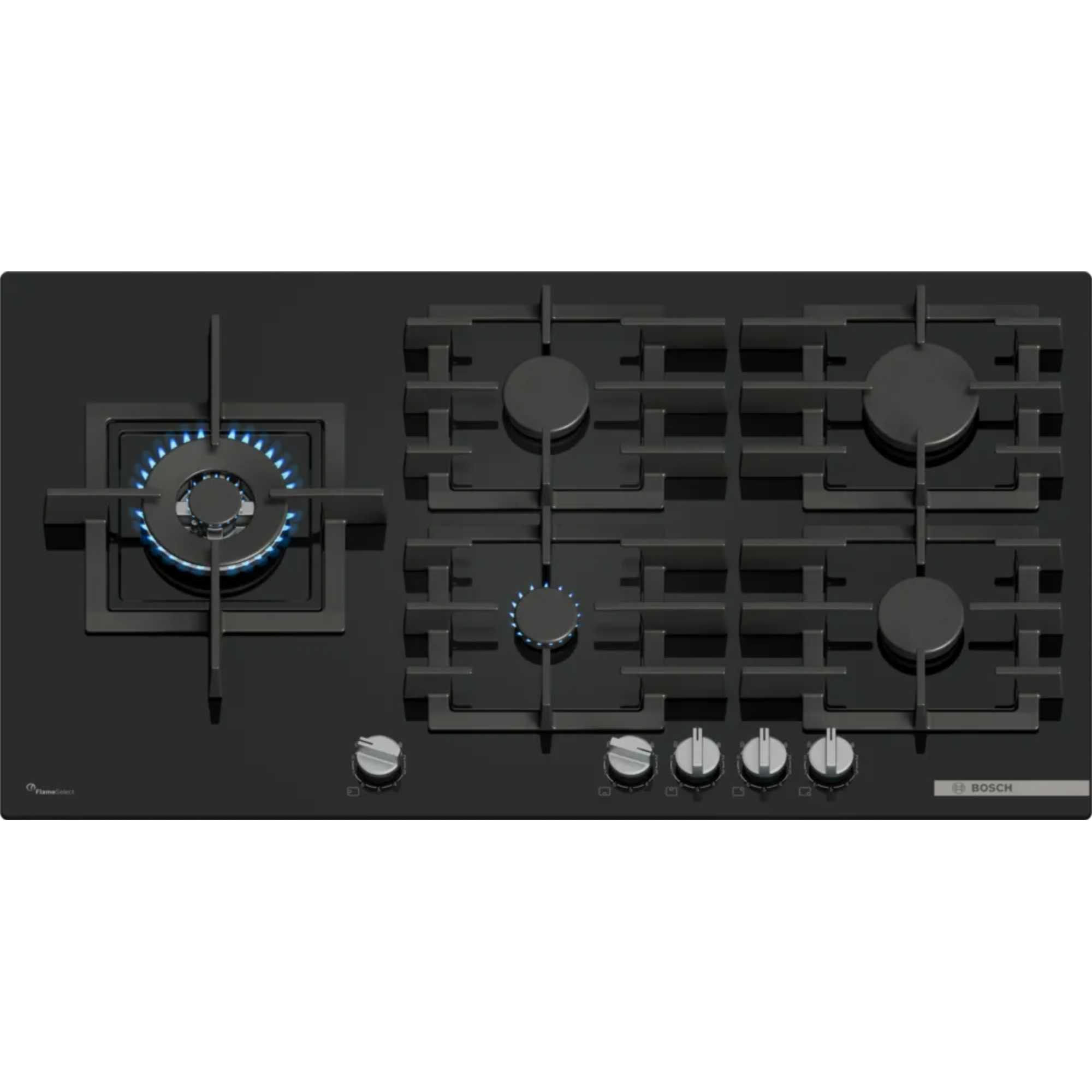 Serie 6 PPM9A6I40 hob Black Built-in 90 cm Gas 5 zone