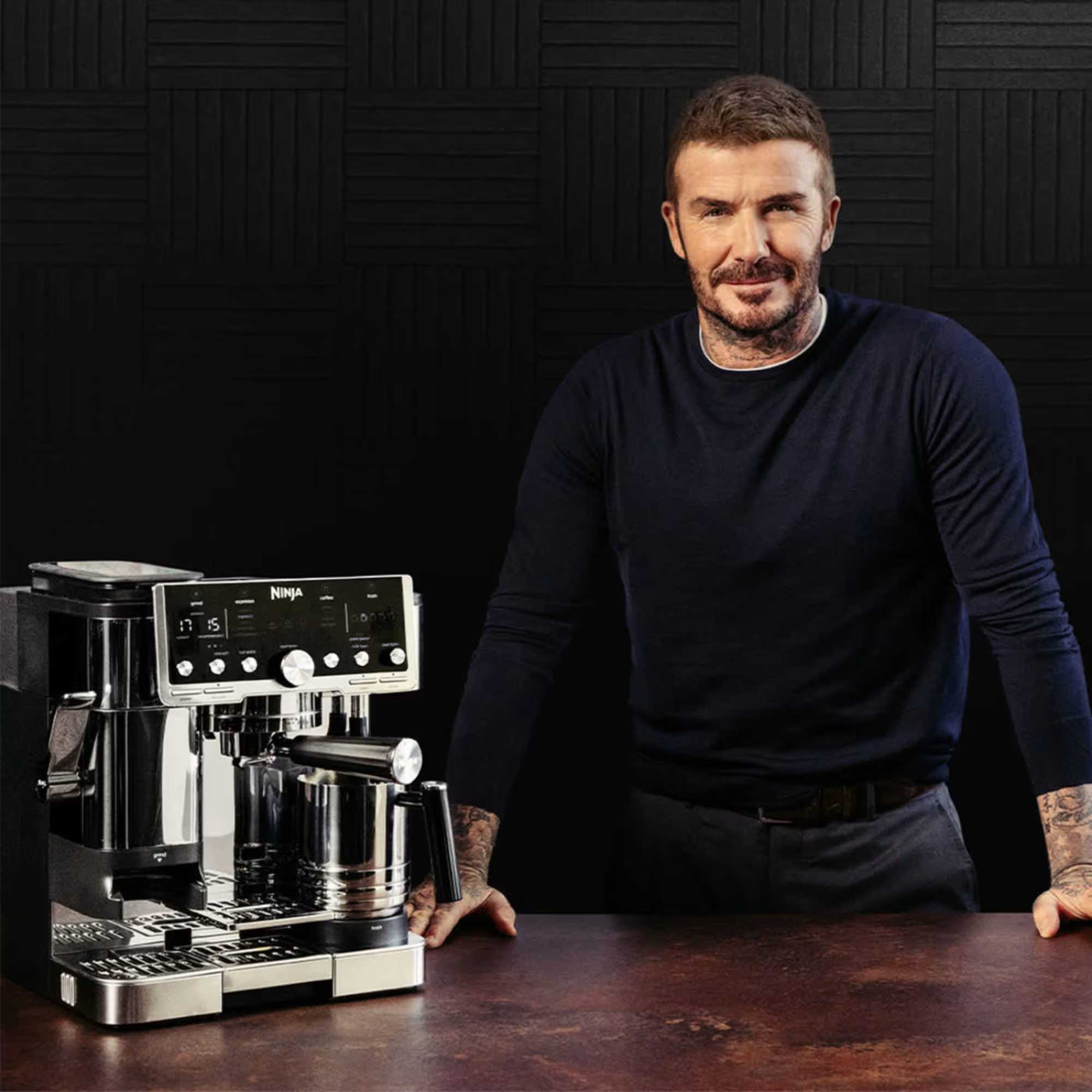 ES701UK Luxe Cafe Pro Series Coffee Machine - Stainless Steel