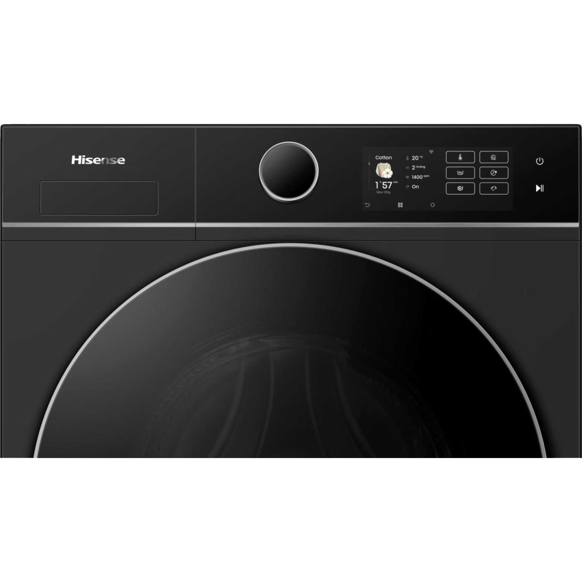 5I Series 12kg Wash 8kg Dry 1400rpm Washer Dryer - WD5I1245BBR