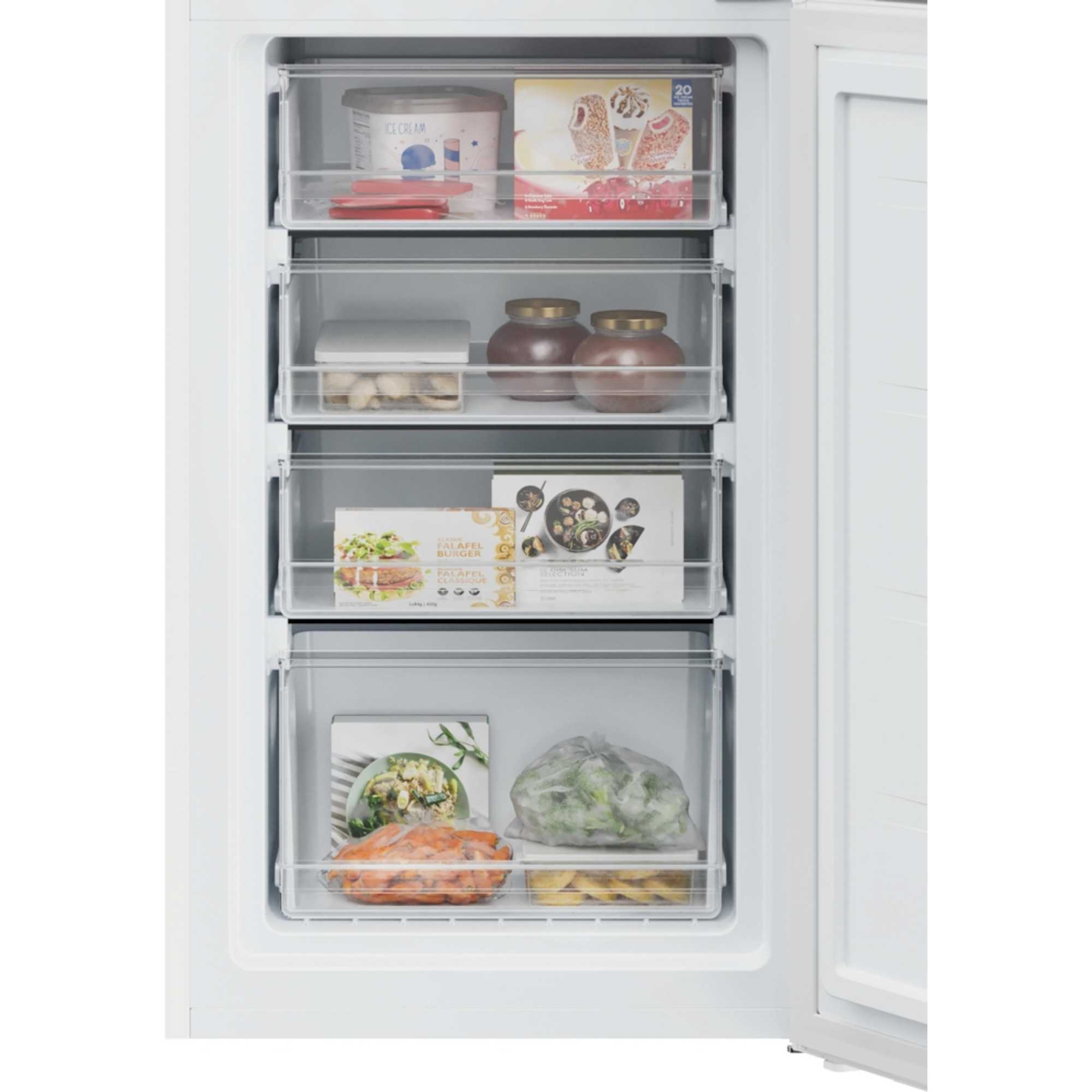 HVCT3L517EWKR-1 252l Low Frost Fridge Freezer - White