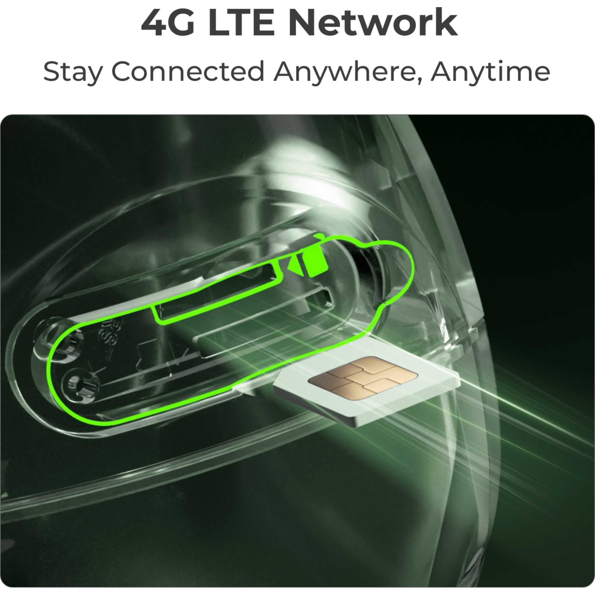 Go Series 4K PT Battery 4G LTE Outdoor Wildlife Camera with Solar Panel +32GB