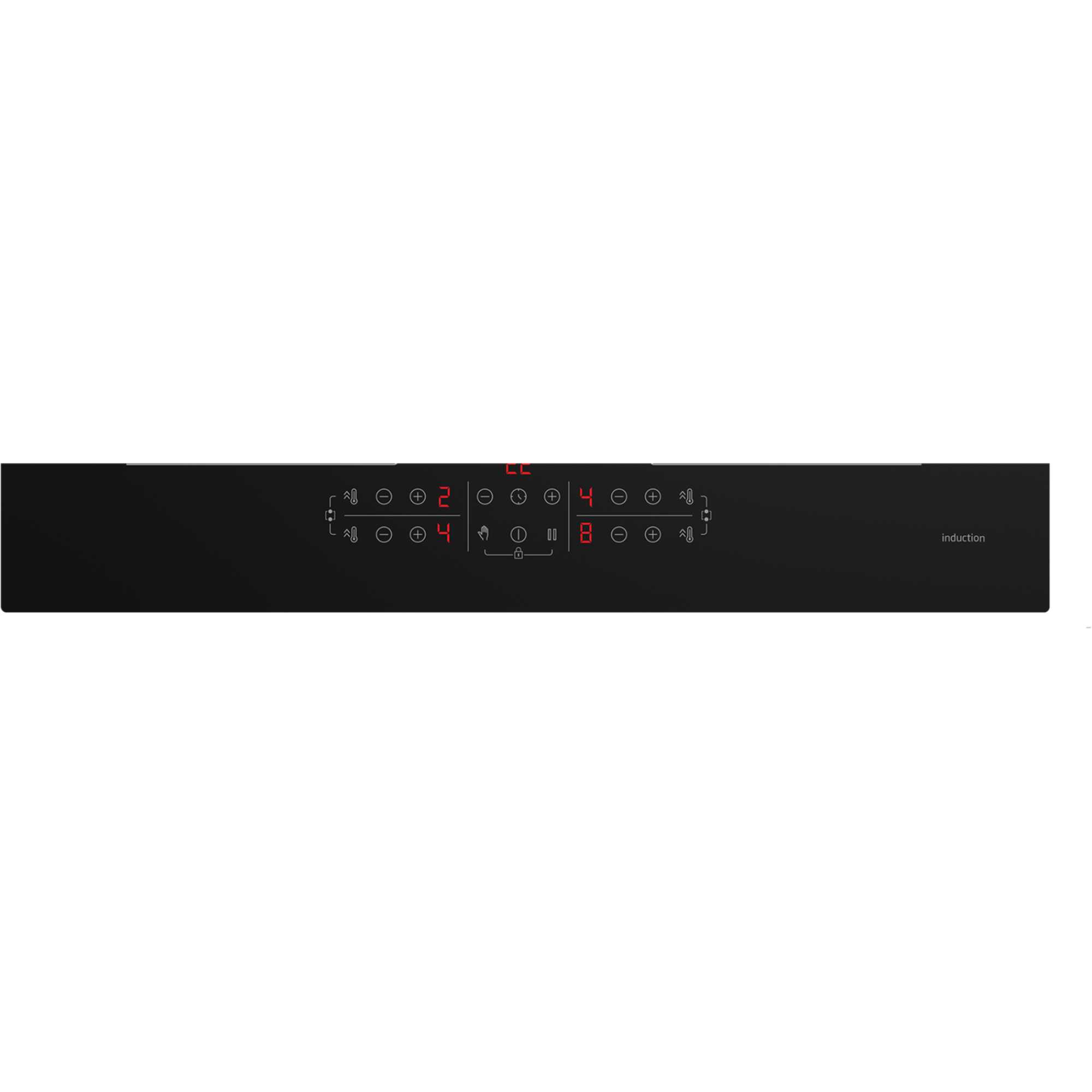 MIN54483N 60cm 4 Burner Induction Hob - Black