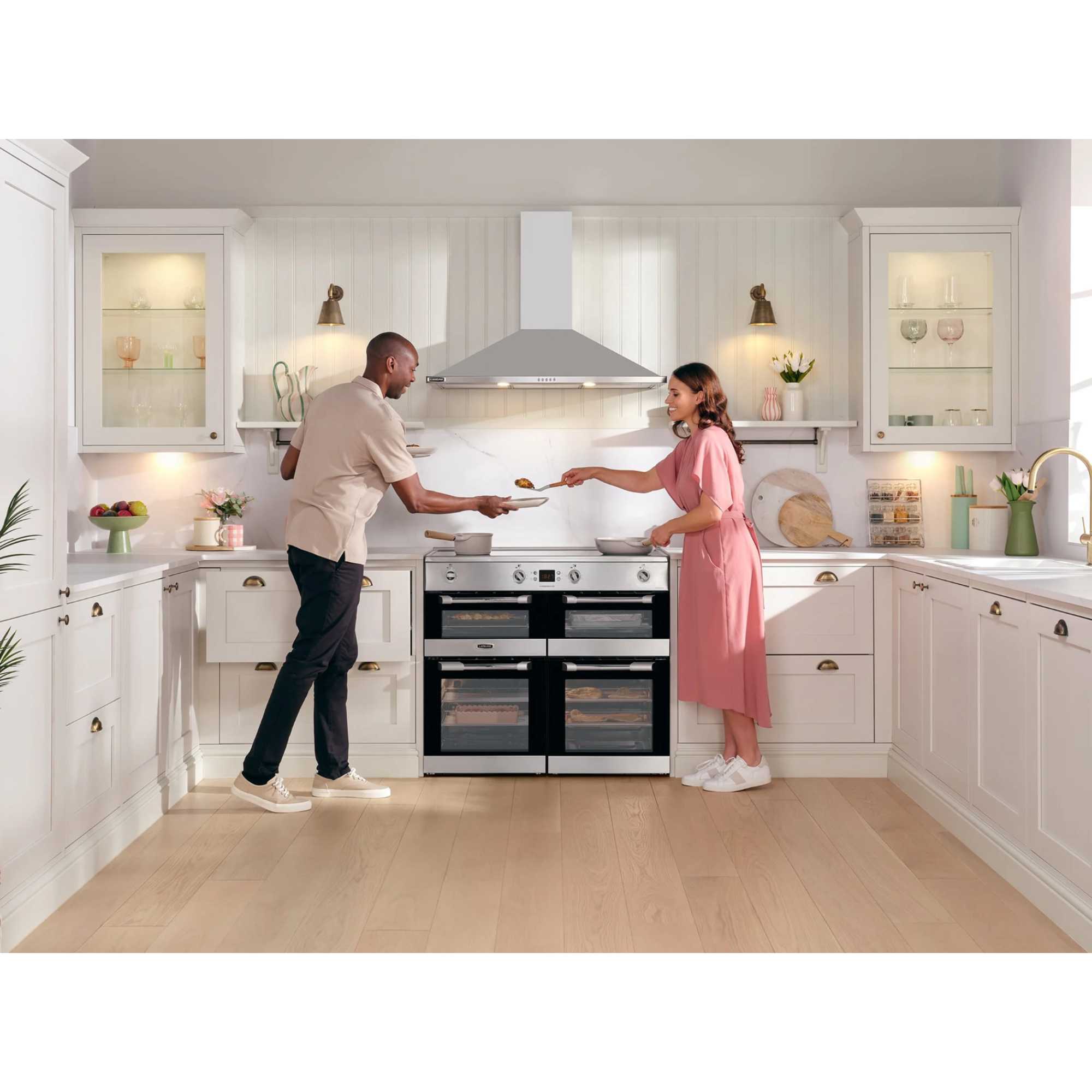 CS100D510X Cuisinemaster 100cm 5 Zone Induction Hob Range Cooker - Stainless Steel