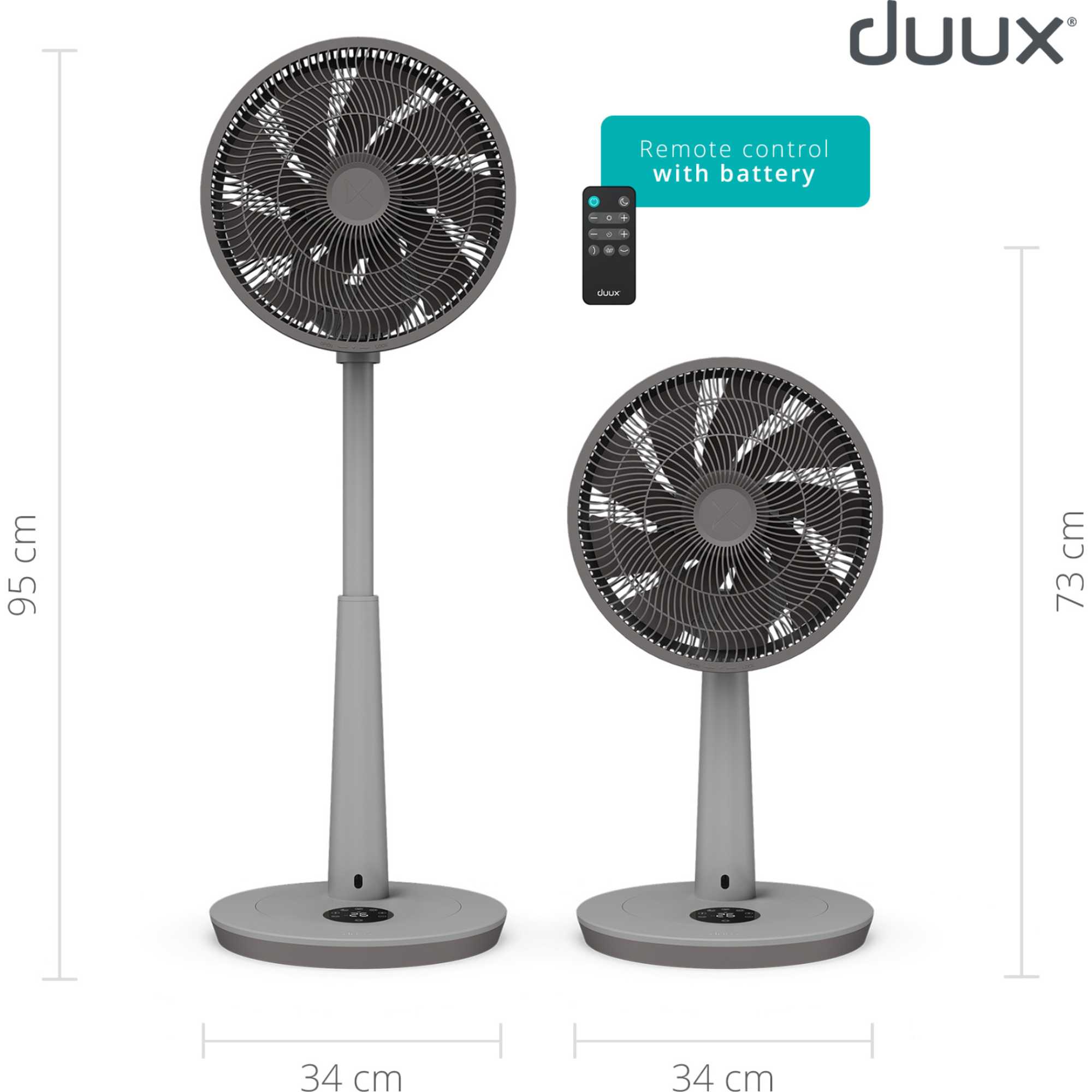DXCF220UK Whisper Fan 3 - Grey