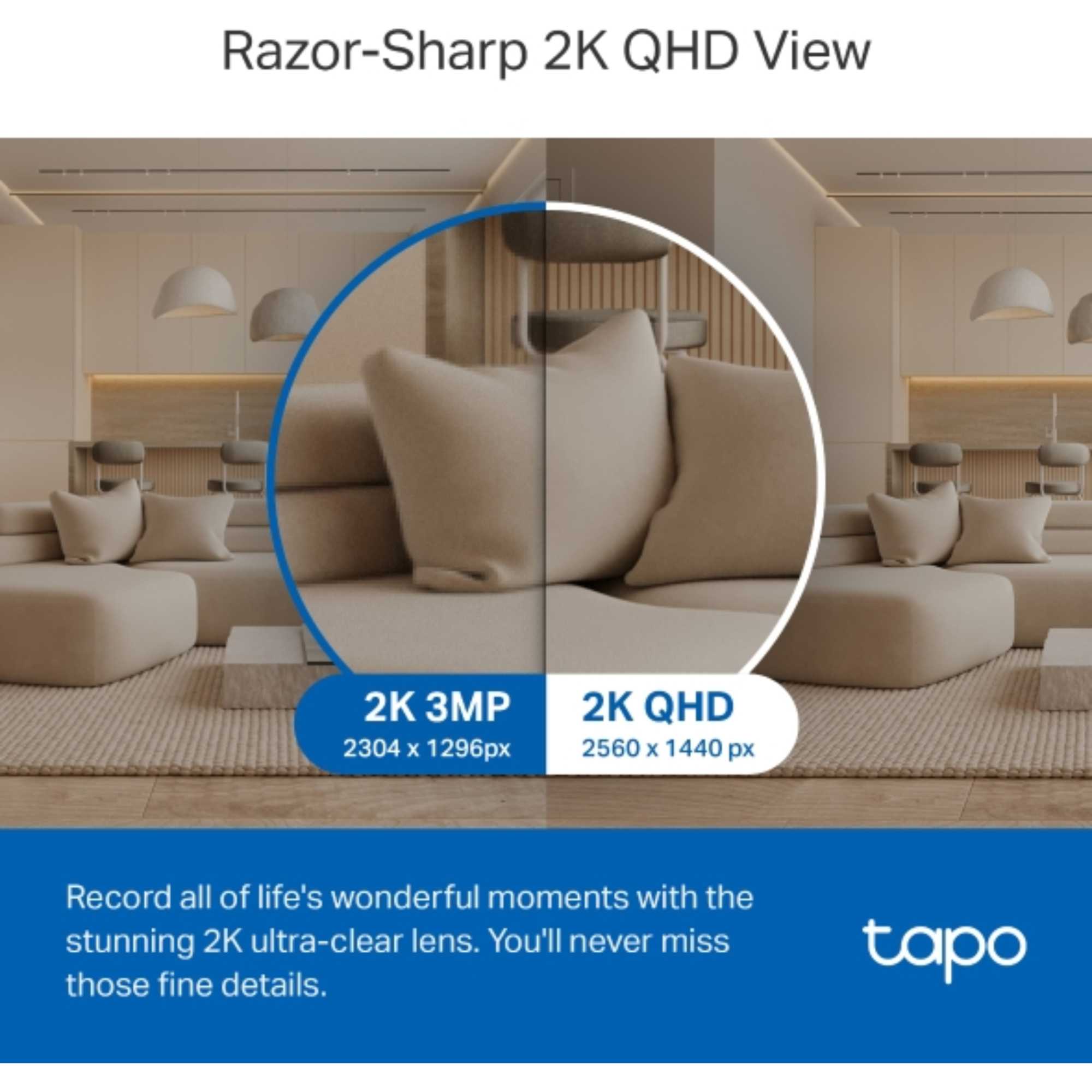Tapo C220 Pan & Tilt AI Home Security Wi-Fi Camera