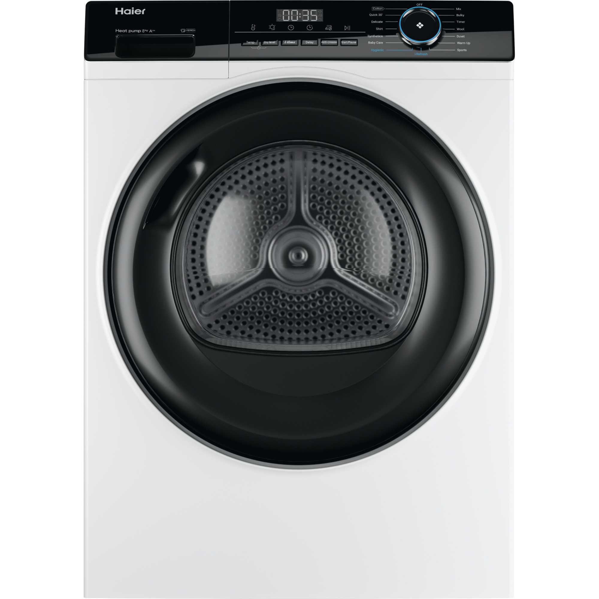 HD80-A2939 I-Pro Series 3 8kg Heat Pump Tumble Dryer - White