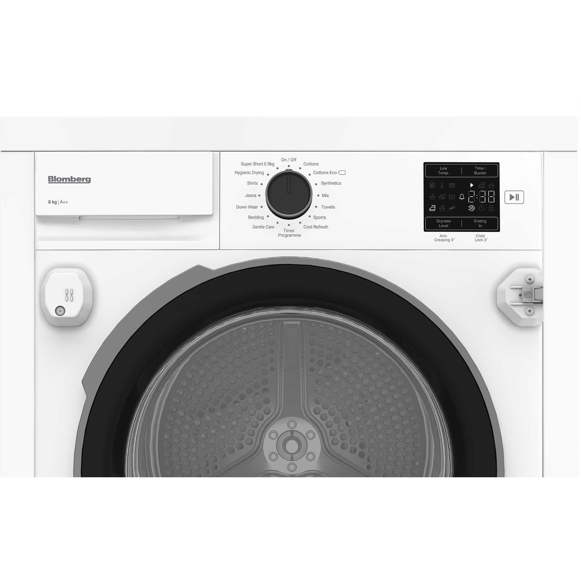 8kg Integrated Heat Pump Dryer - LTDIP08310