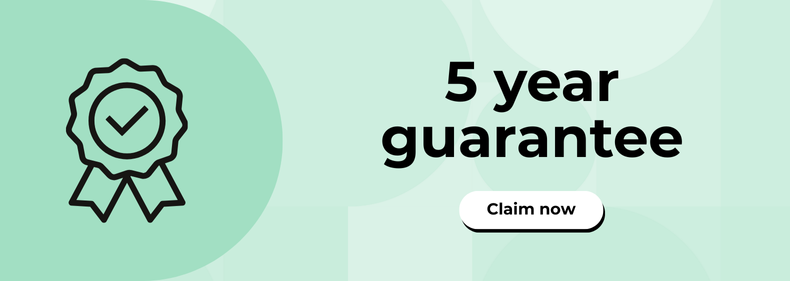 Claim 5 Year Warranty