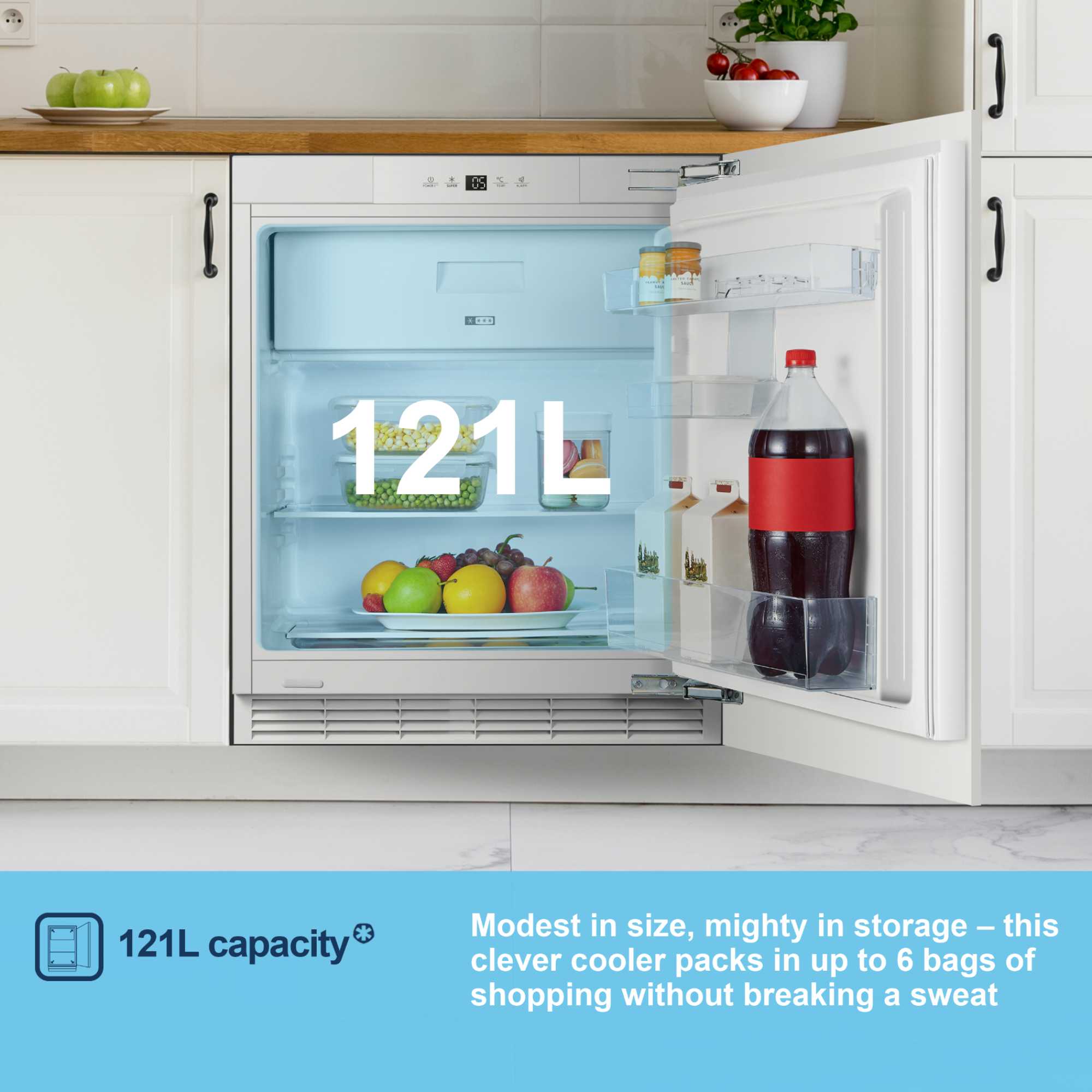 MBUR60121E 121L Icebox Built-in Fridge