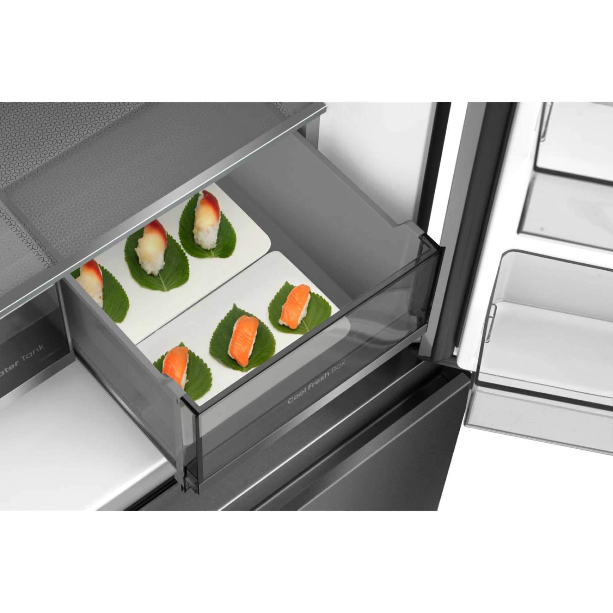 American Style Fridge Freezer 60/40 Total No Frost - Black - RQ5P640SYKD