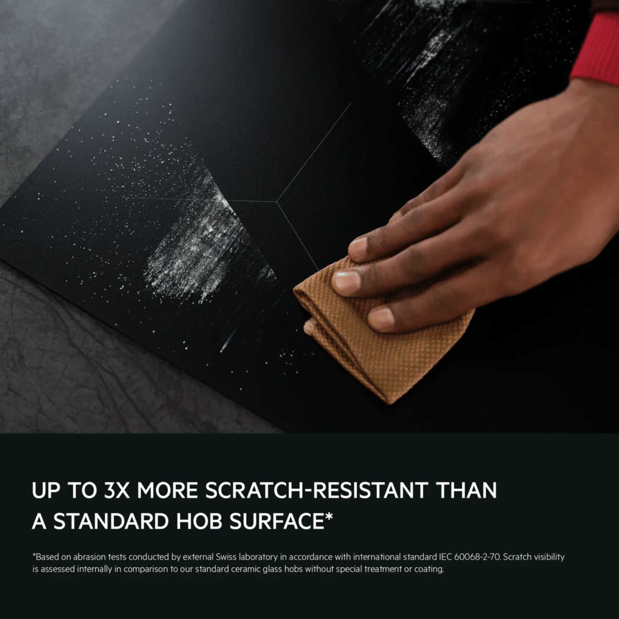5000 SO84IA0BIT SaphirMatt SE 80cm 4 Zone Induction Hob - Black
