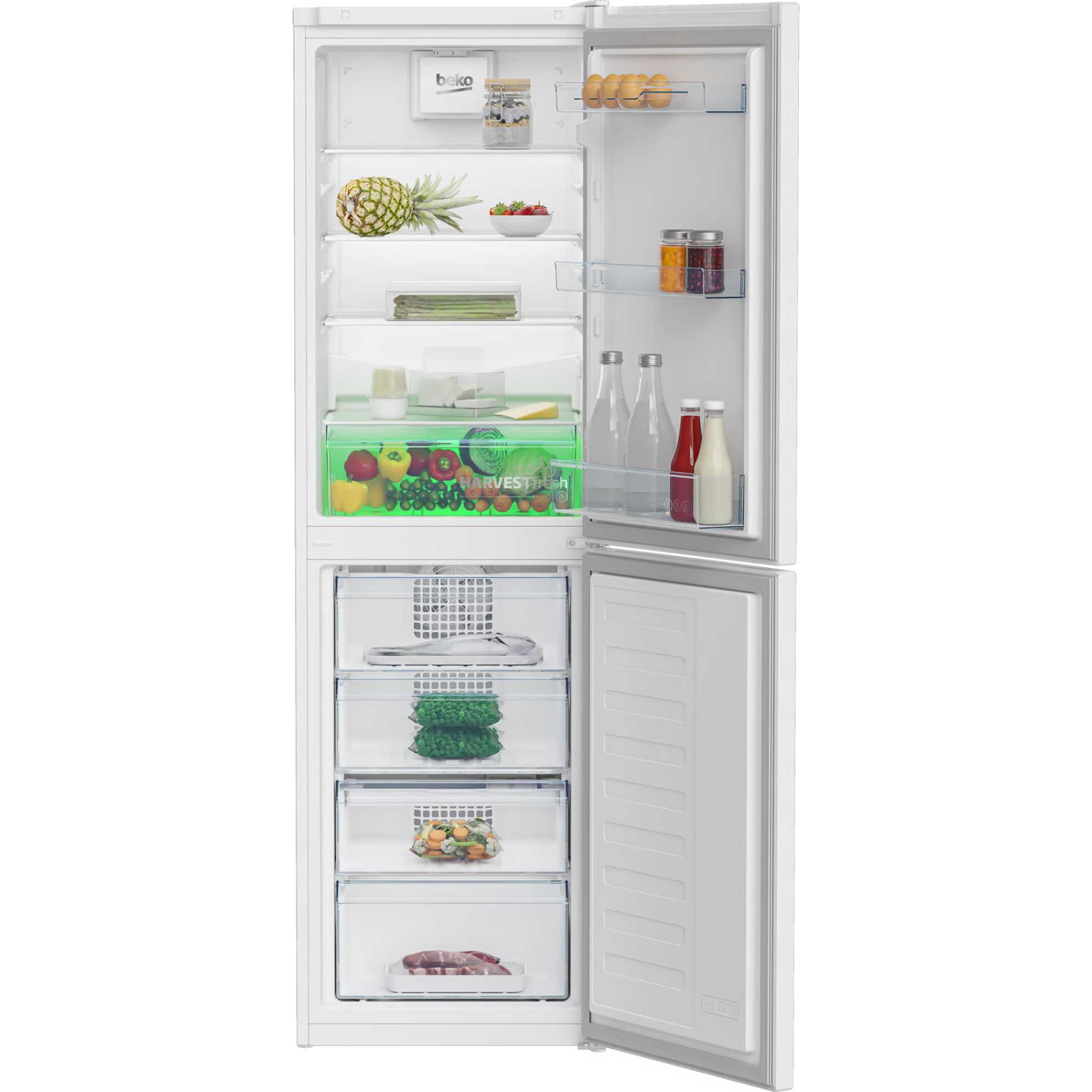CNG4582VW 270L Frost Free Fridge Freezer