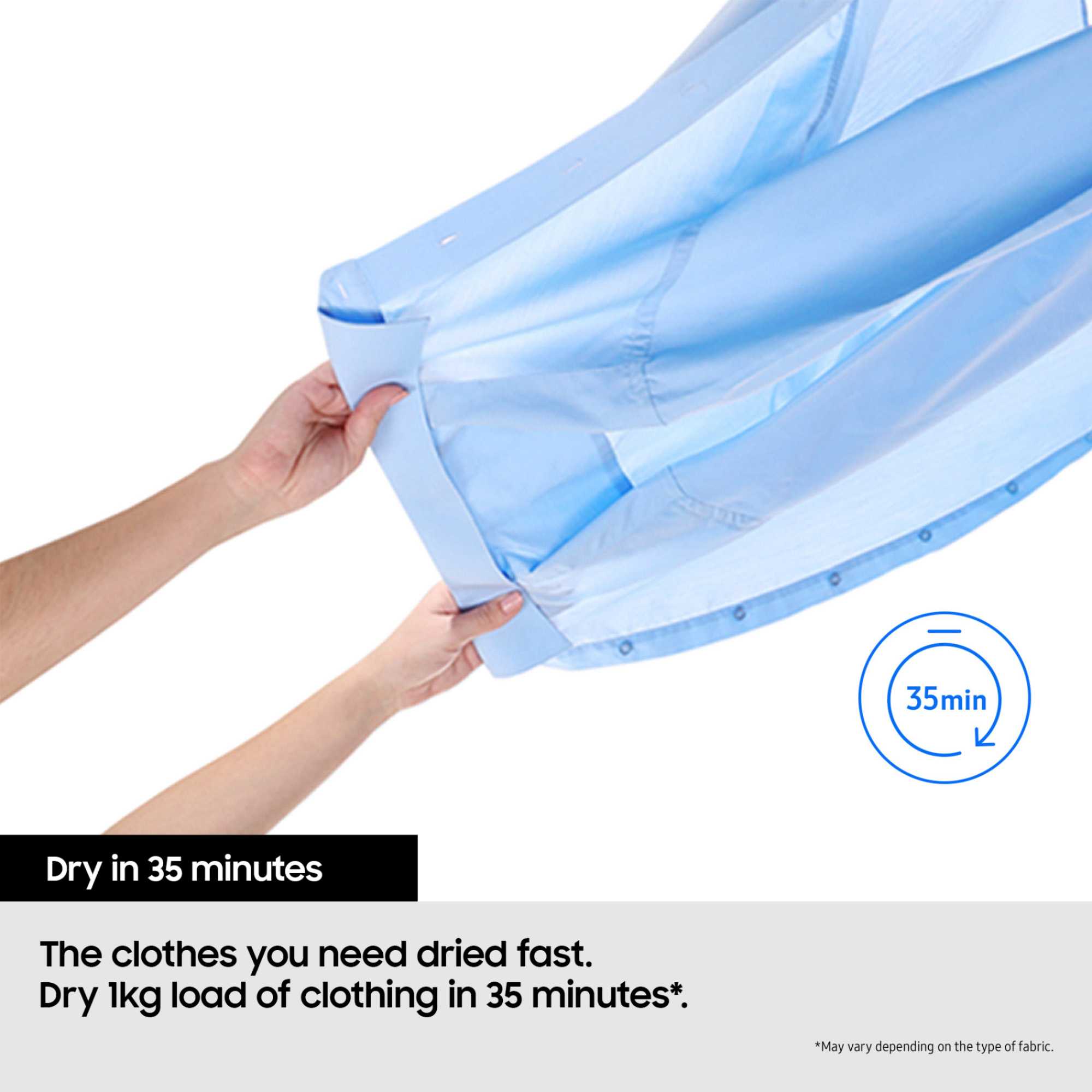 DV90T6240LE Series 7 9kg Heat Pump Smart Tumble Dryer - White