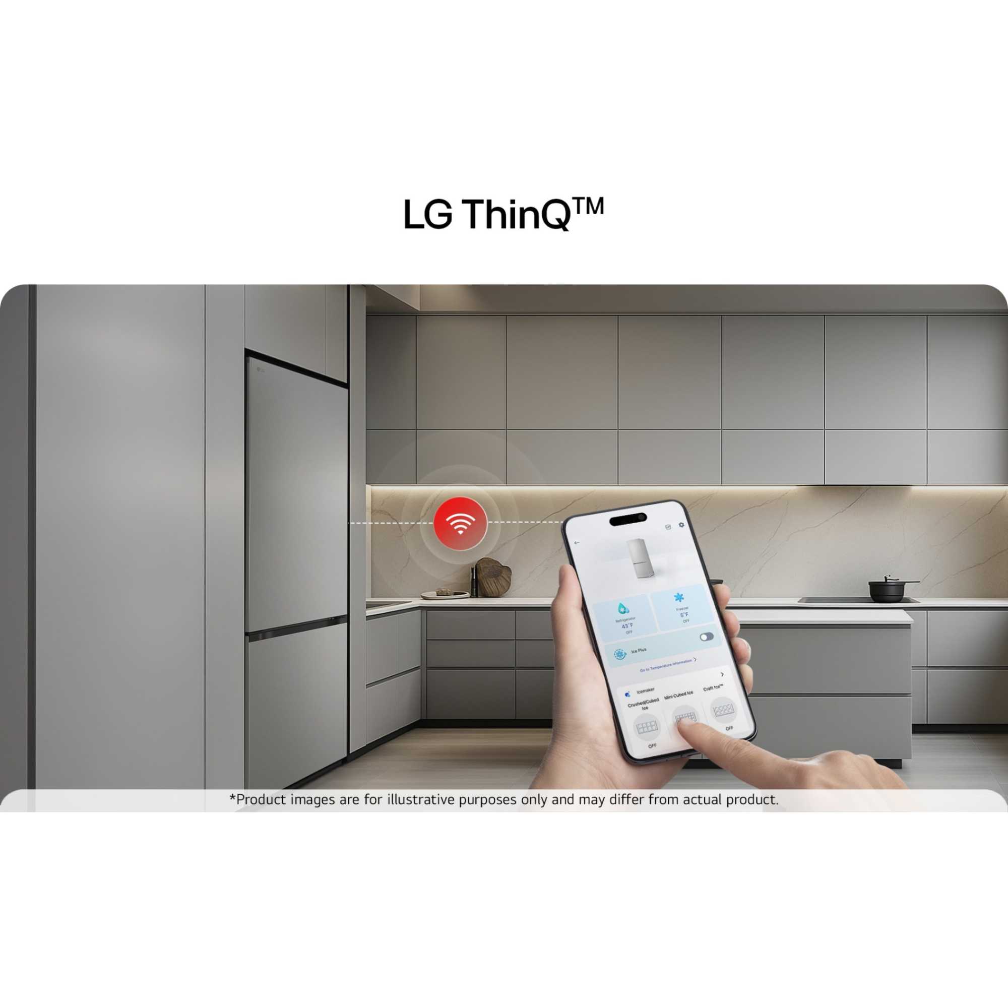 GBBSJ10DPY Total No Frost Fridge Freezer with DoorCooling - Silver