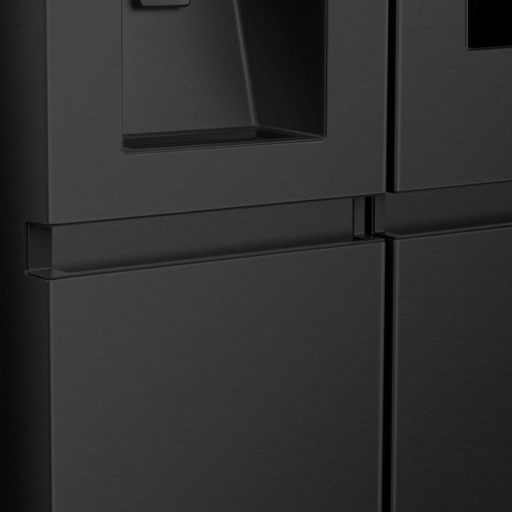 RS9P628GPFE Hi9 American Style 614l Total No Frost Smart Fridge Freezer - Black