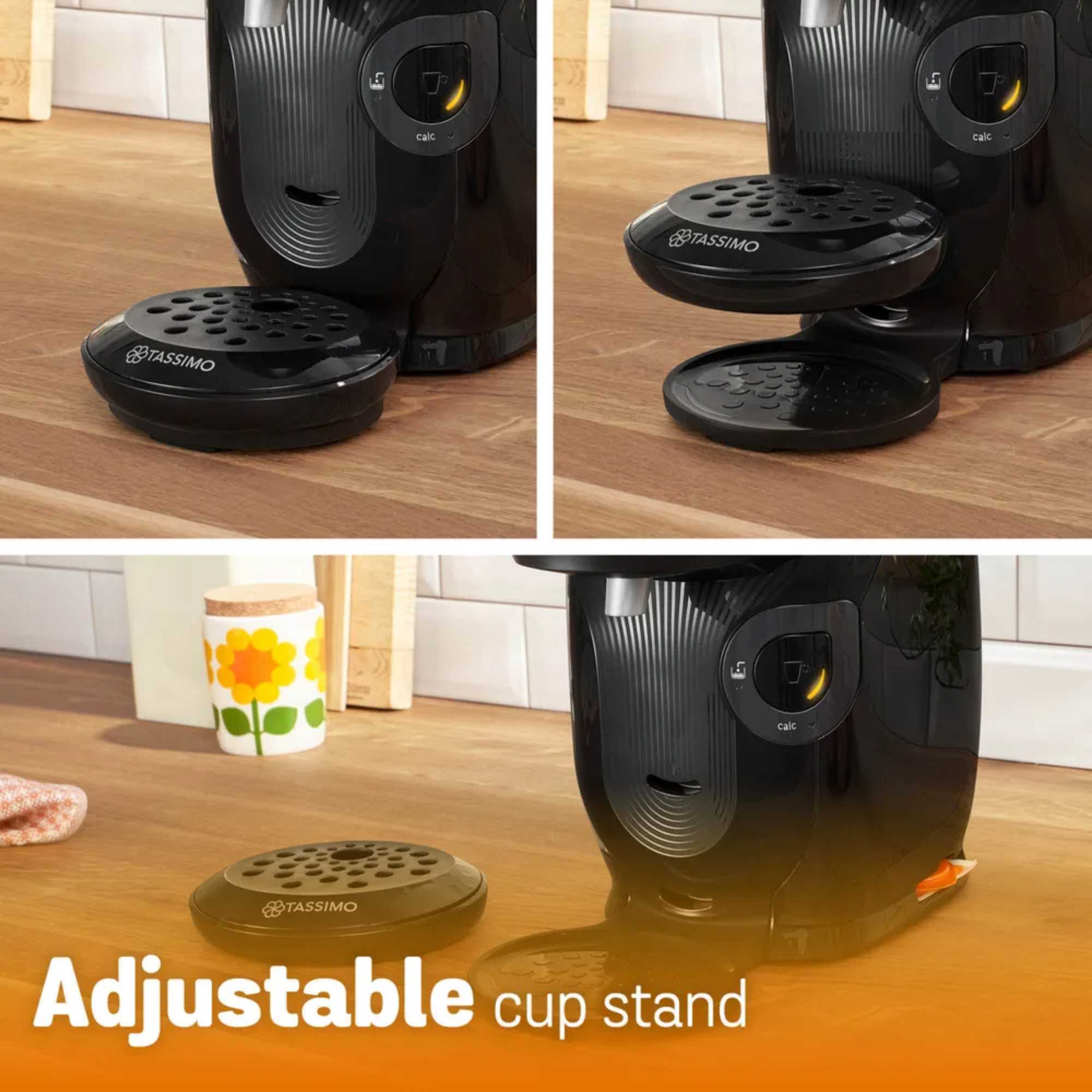 TAS112EGB Tassimo Style Friendly Coffee Machine - Black