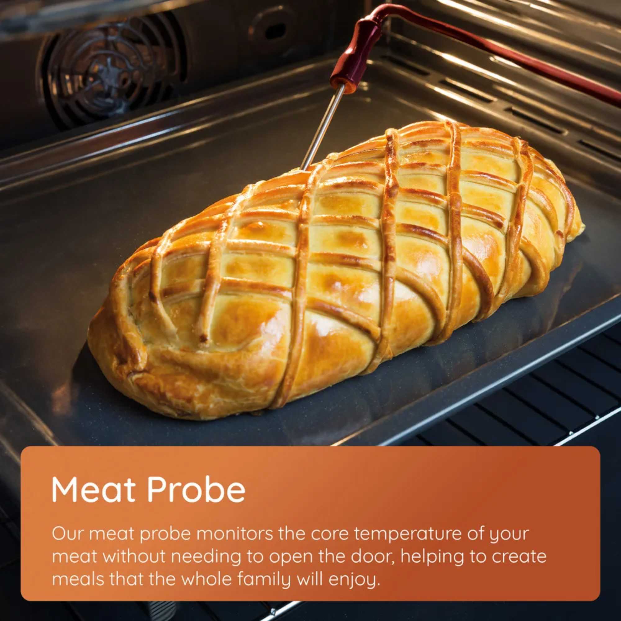 HOI98PT2SBUK Class 8 Built-in Single Oven - Black