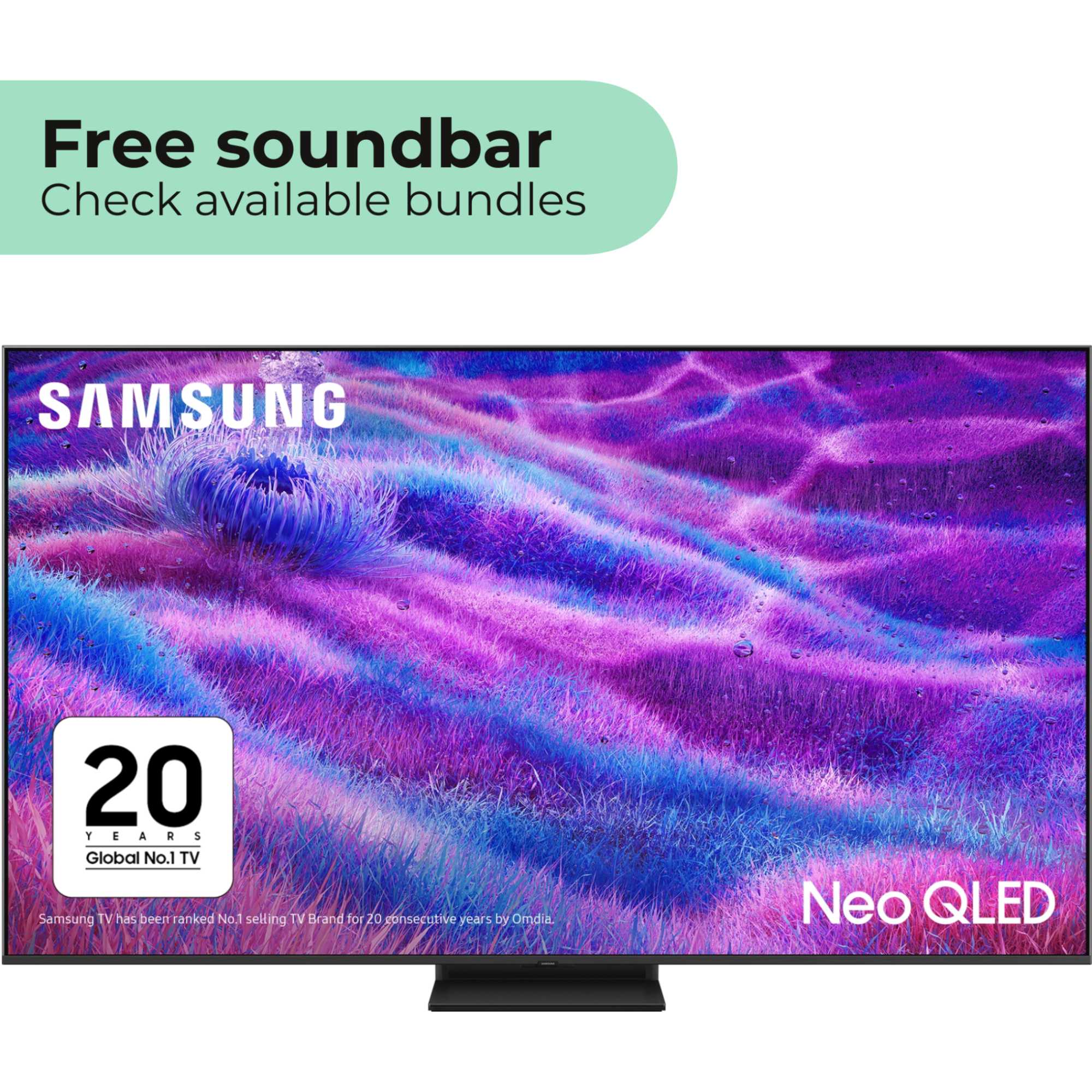 QN80F 55" 4k Ultra HD Neo QLED Neo Quantum HDR Smart TV QE55QN80F
