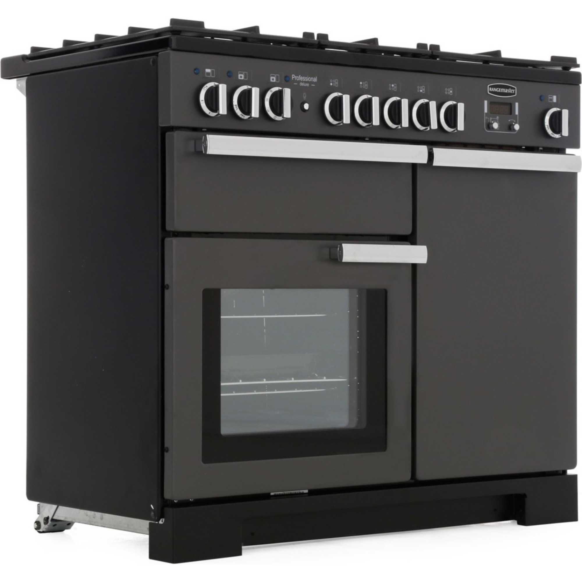 Professional Deluxe 100 100cm Dual Fuel Range Cooker - PDL100DFFSL/C