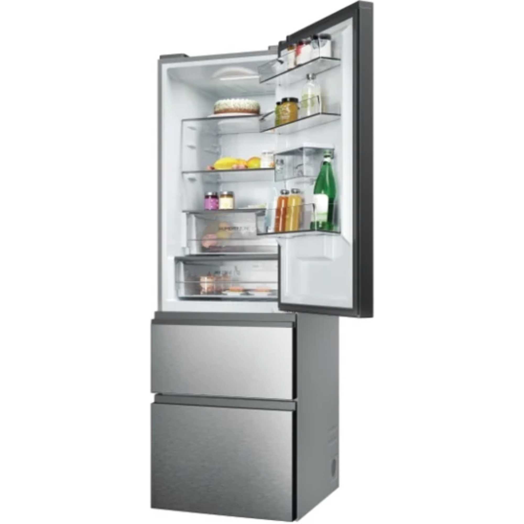 2D 60 Series 5 Fridge Freezer 60/40 Total No Frost - Gentle Silver - HTW5618EWMG