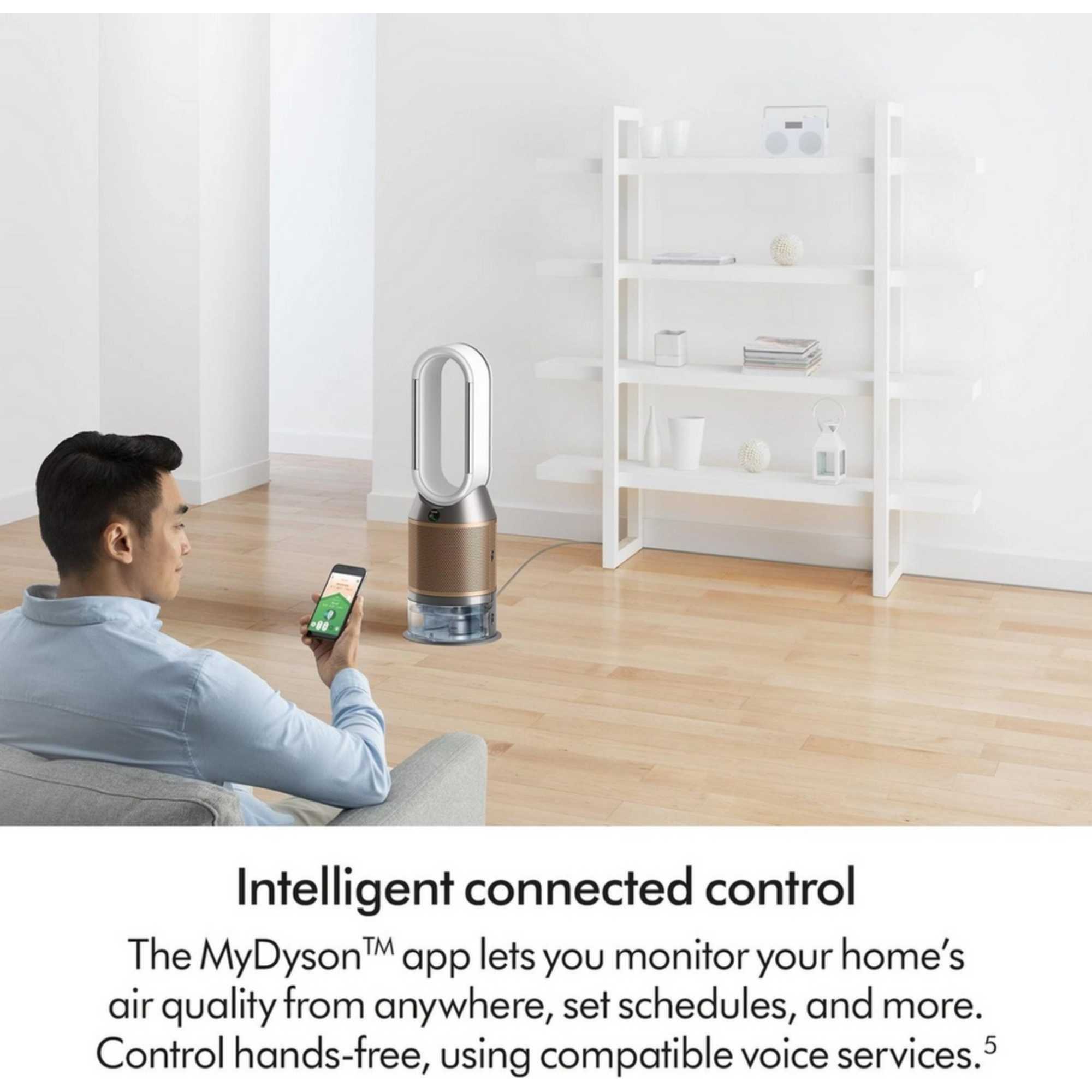 PH05 De-Nox Humidify & Cool Purifier - White/Gold