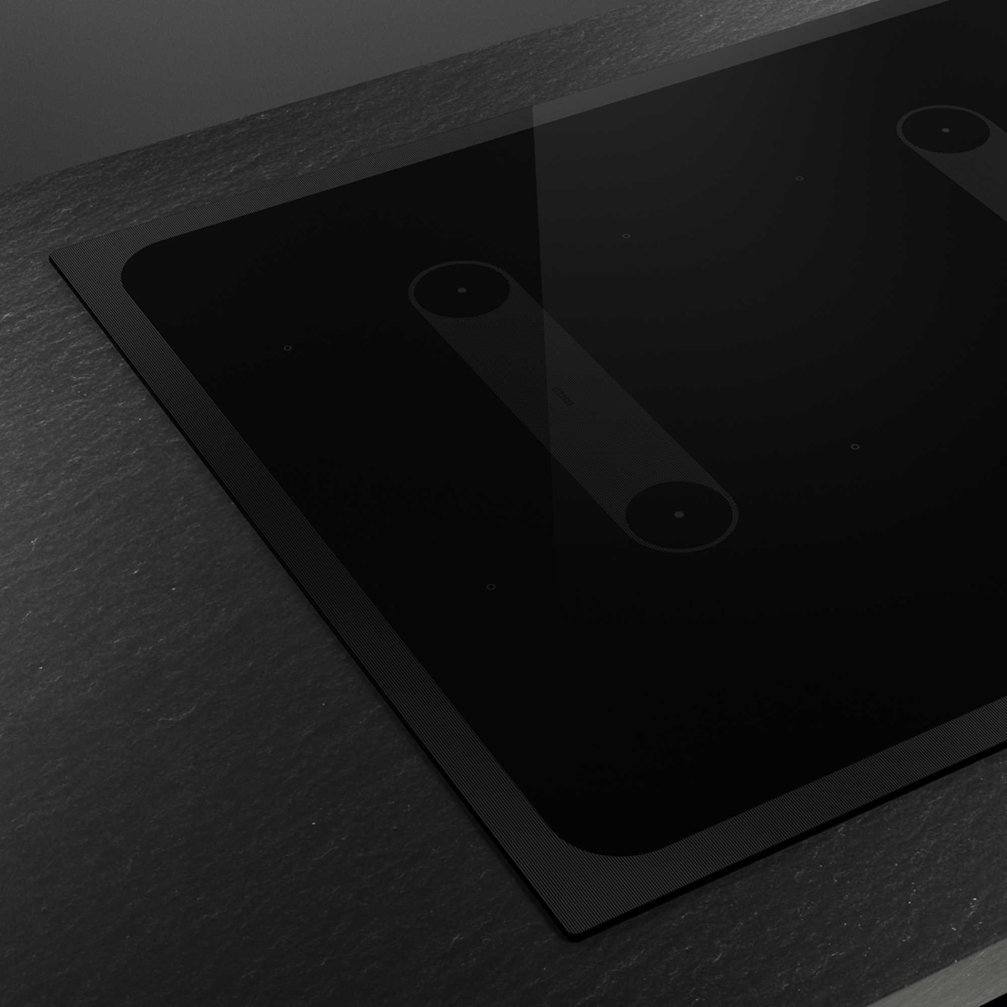 SI2B22641D 60cm Built-In 4 Zone Induction Hob - Black
