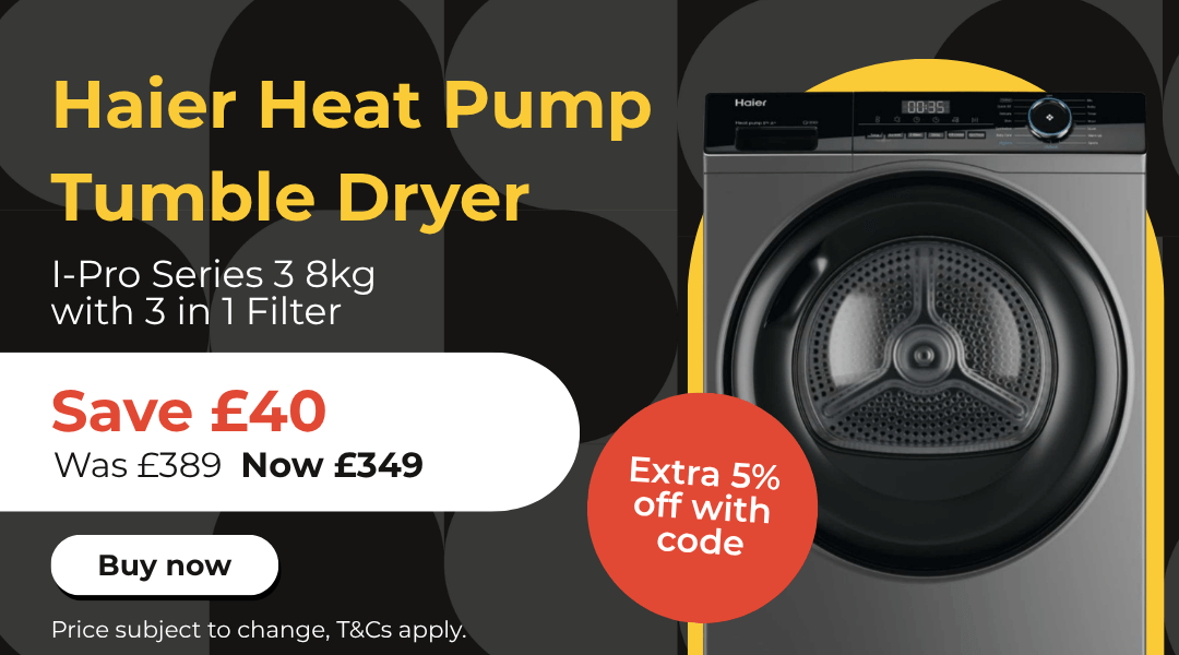 Haier Heat Pump Dryer saving