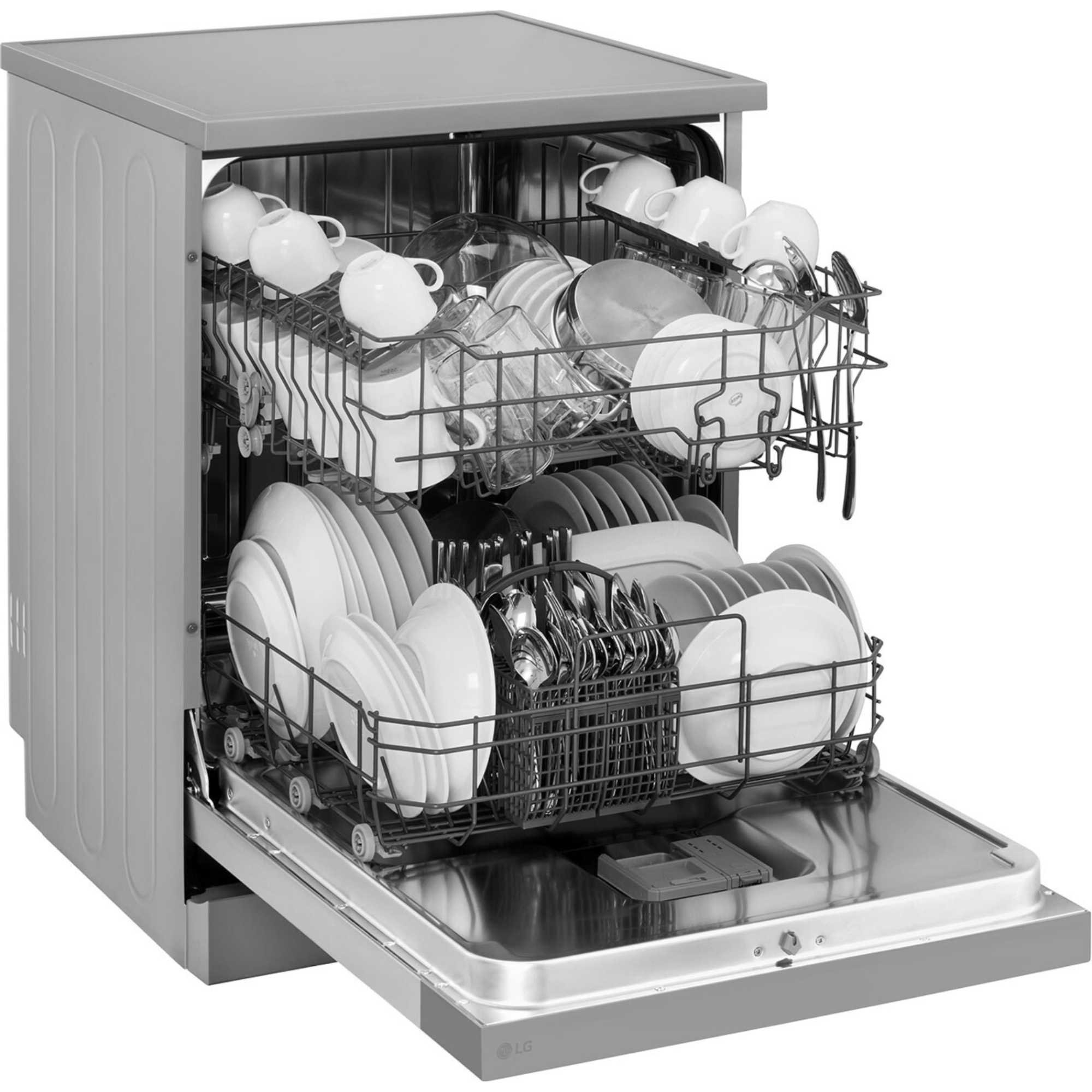 DF030FL 13 Place Setting Dishwasher - Silver