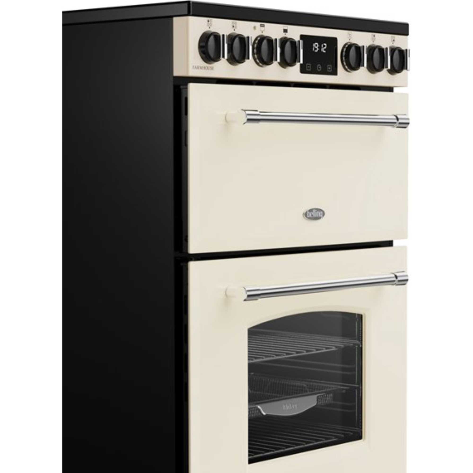 60cm Electric Double Oven Cooker - MRAFHOUSE60ECRM