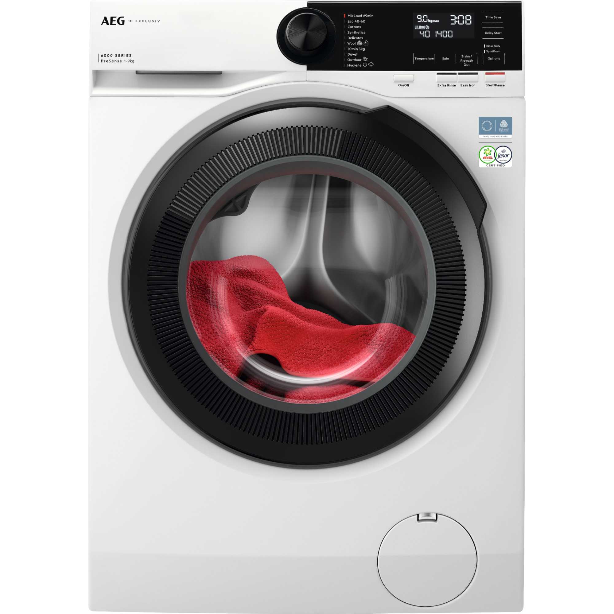 6000 ProSense 9kg 1400rpm Washing Machine - LFR62944B