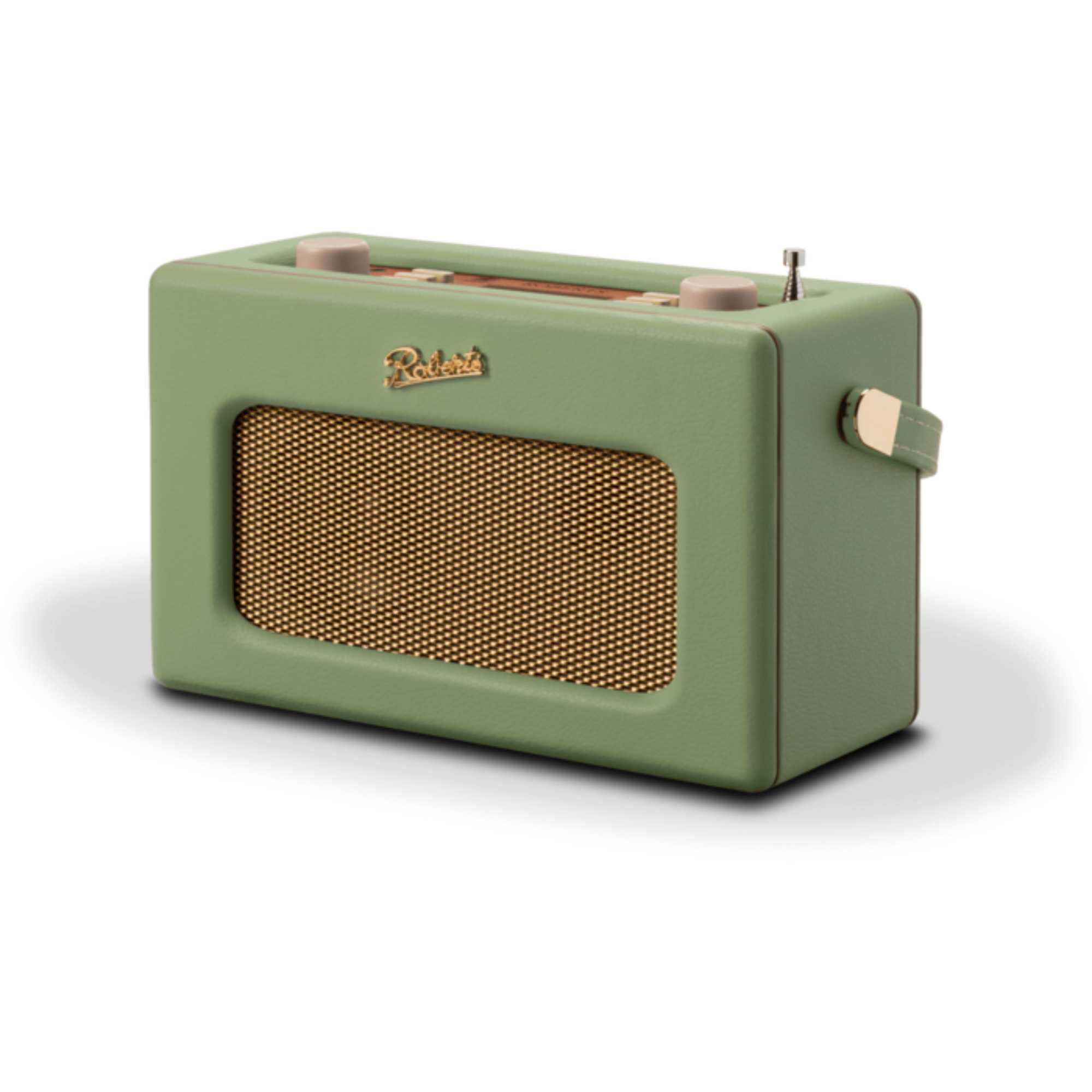 RD70L 1950s Style Clock Radio - Leaf