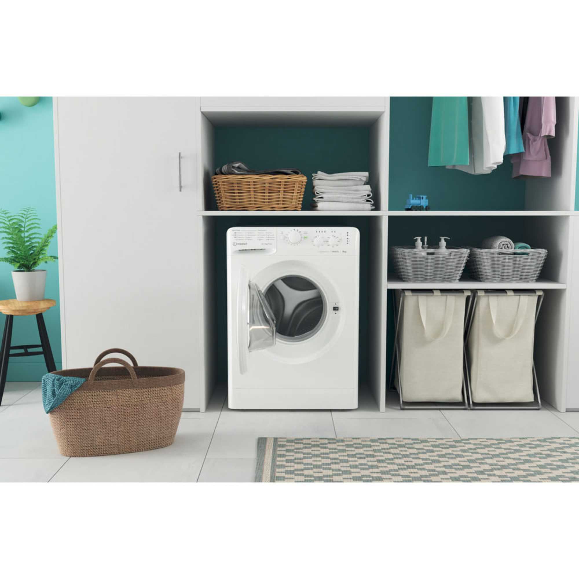 MyTime 9kg 1400rpm Washing Machine - MTWC 91495 W UK N