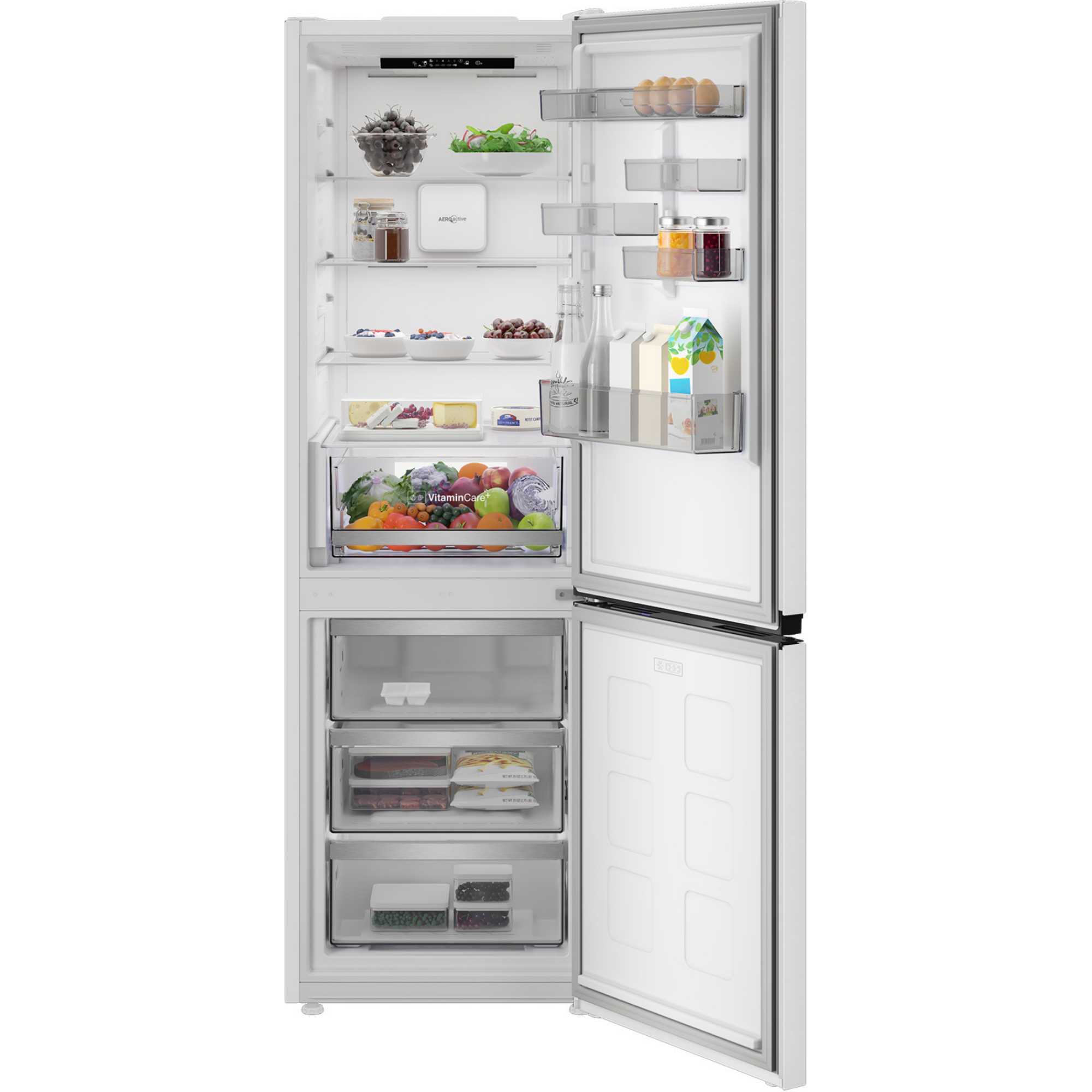 Fridge Freezer 60/40 Total No Frost - White - KNE24686VW