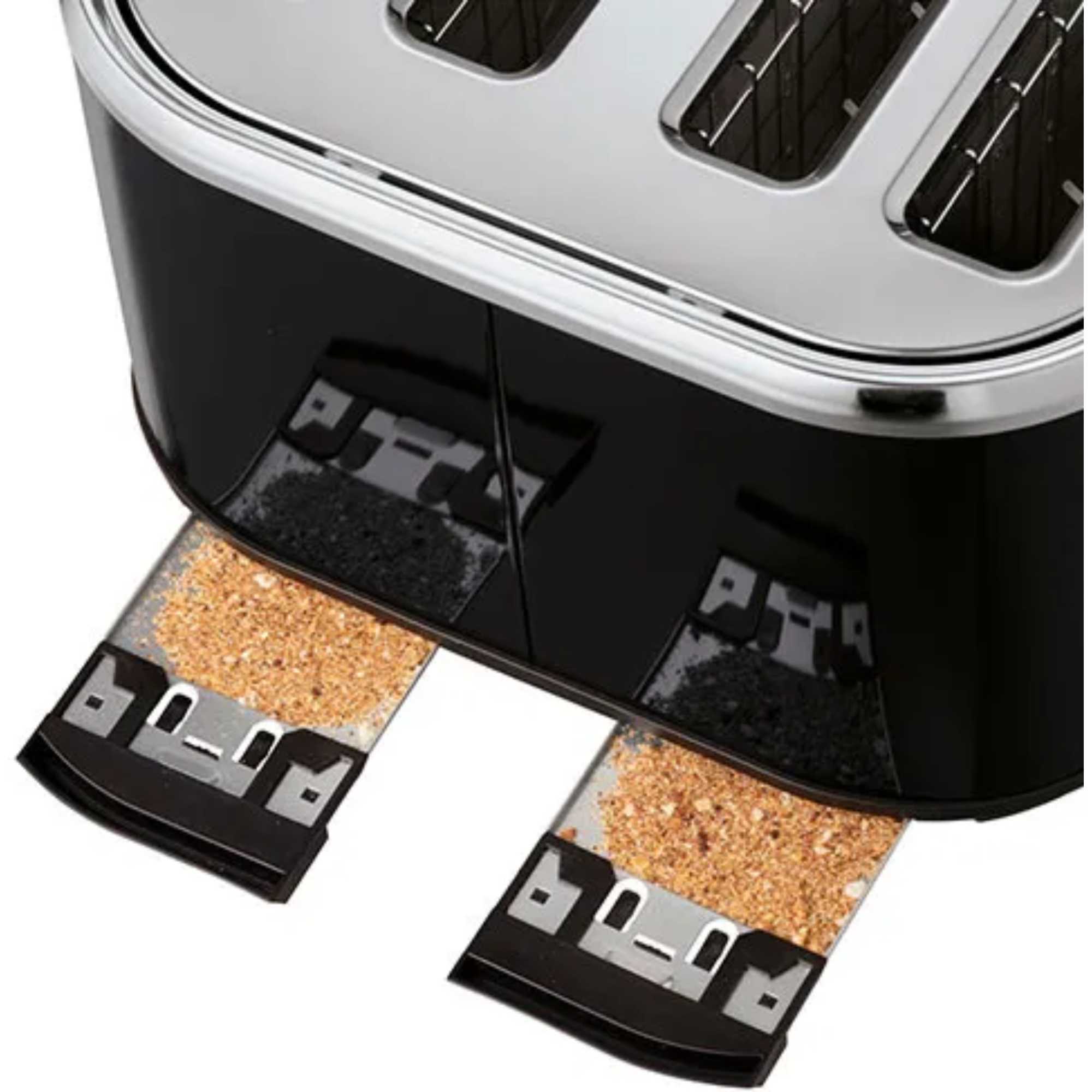 26292 Stylevia 4 Slice Toaster - Black