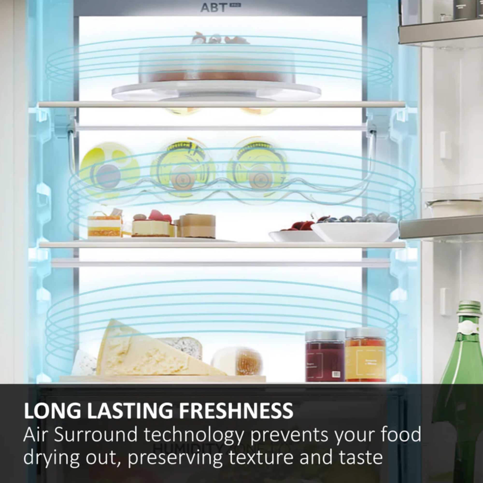 ID Series 6 Built-In Fridge Freezer 70/30 Total No Frost - White - HBW7518CTK