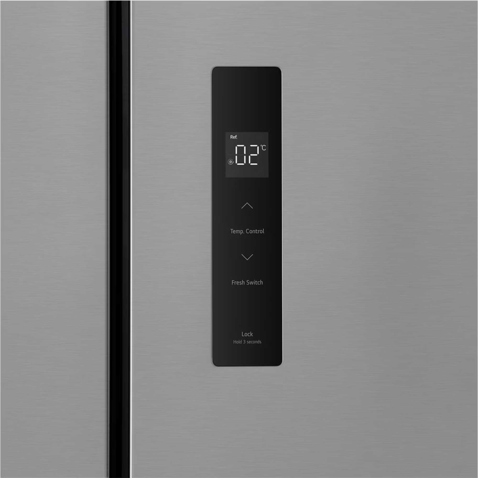 GMM41MSBEM 474L American Fridge Freezer Total No Frost - Silver