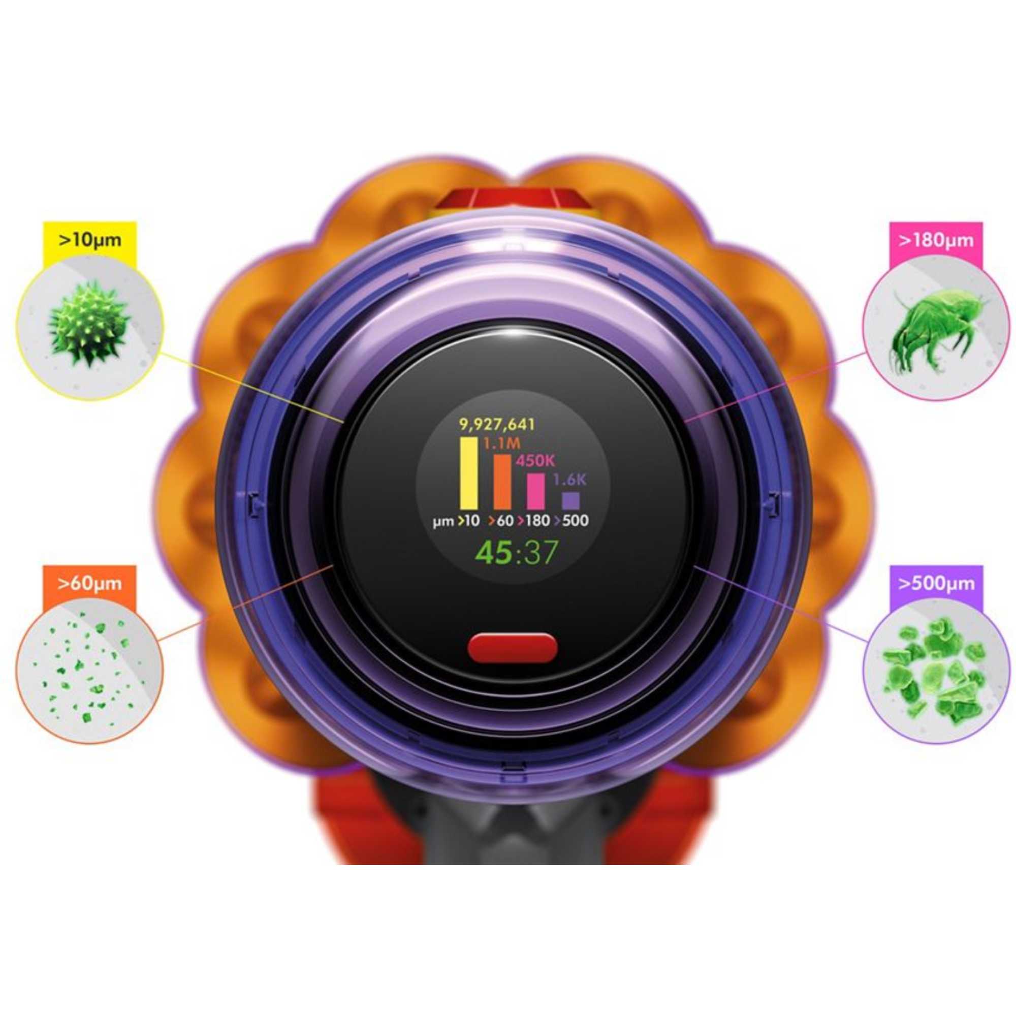 V12 Detect Slim Absolute, Yellow/Nickel