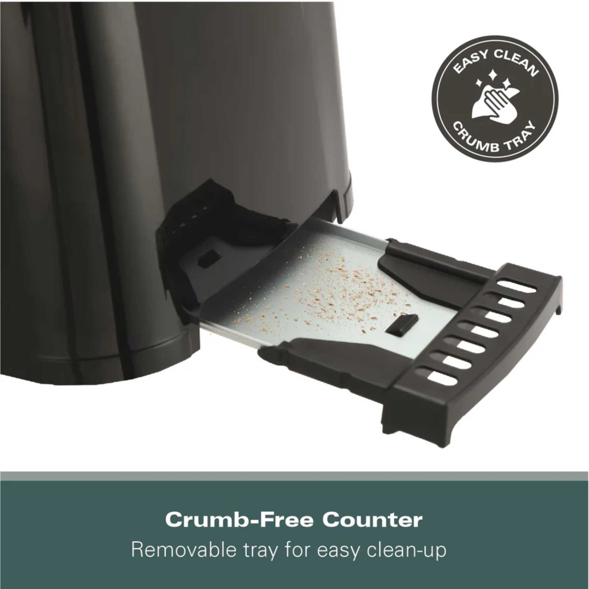 HB1116B Essential 2 Slice Toaster - Black