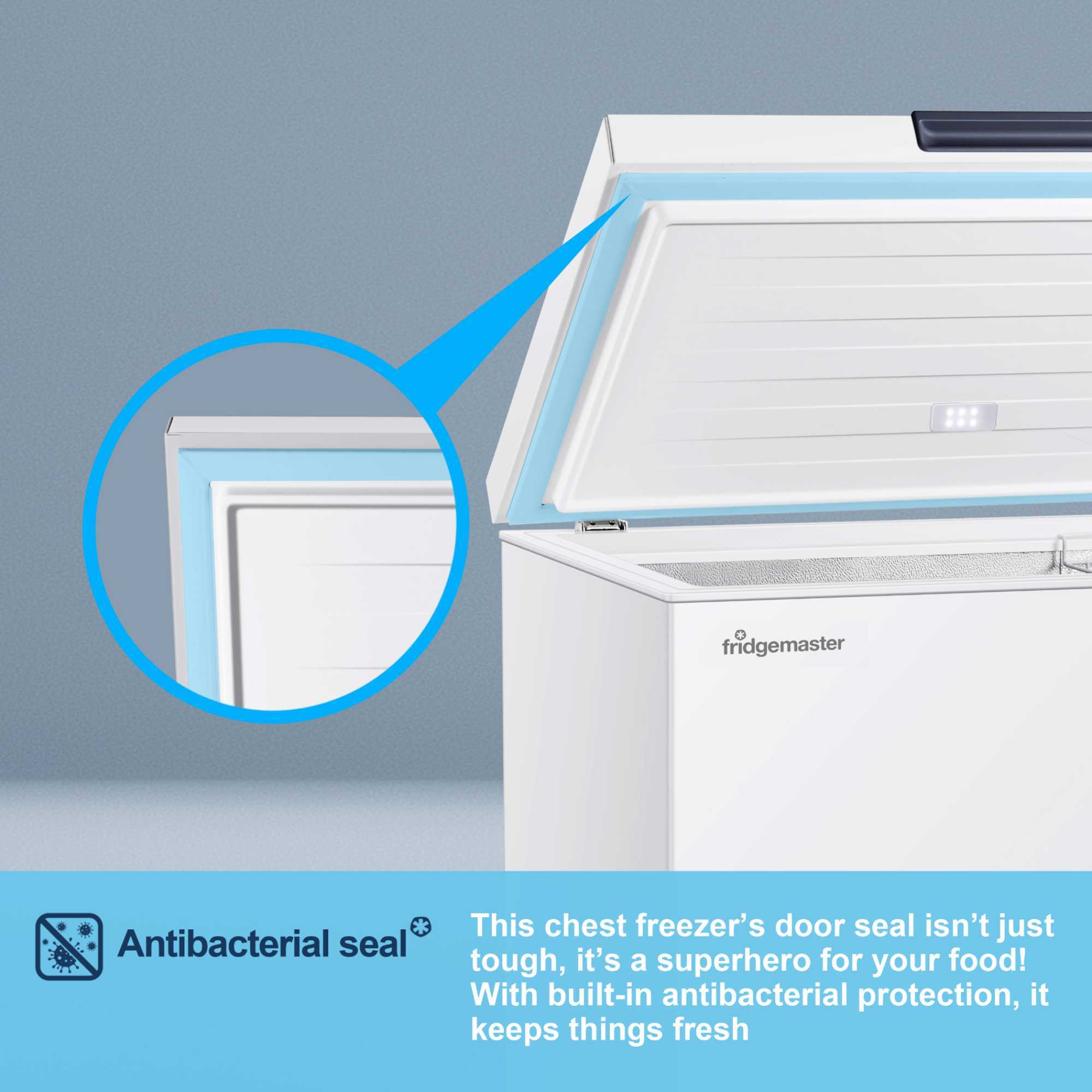 MCF142E Chest Freezer with Winter Guard Technology