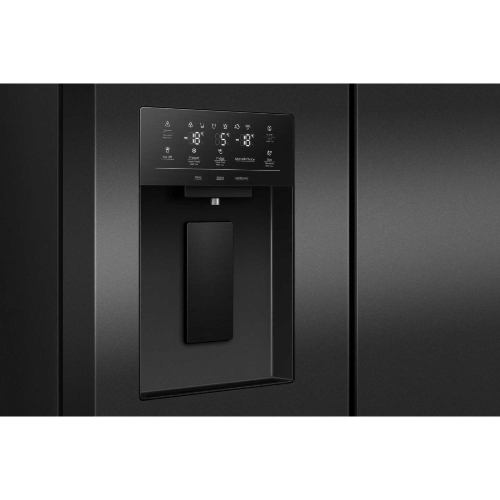 American Style Fridge Freezer 60/40 Total No Frost - Black - RQ5P470SYFD