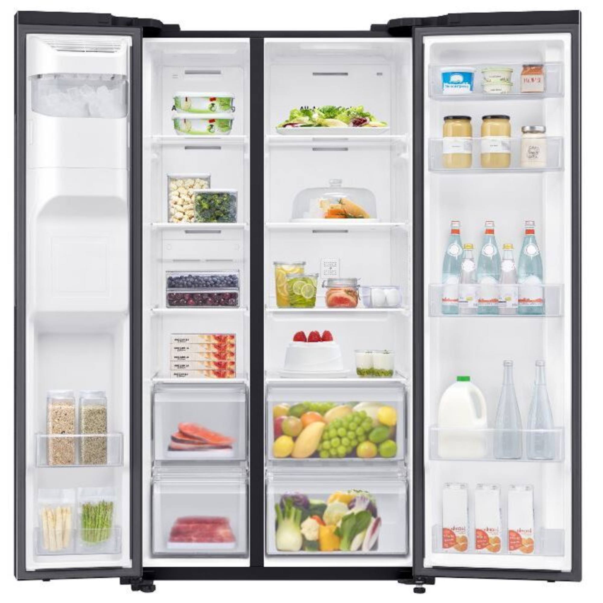 RS65R5401B4 American Fridge Freezer - Black