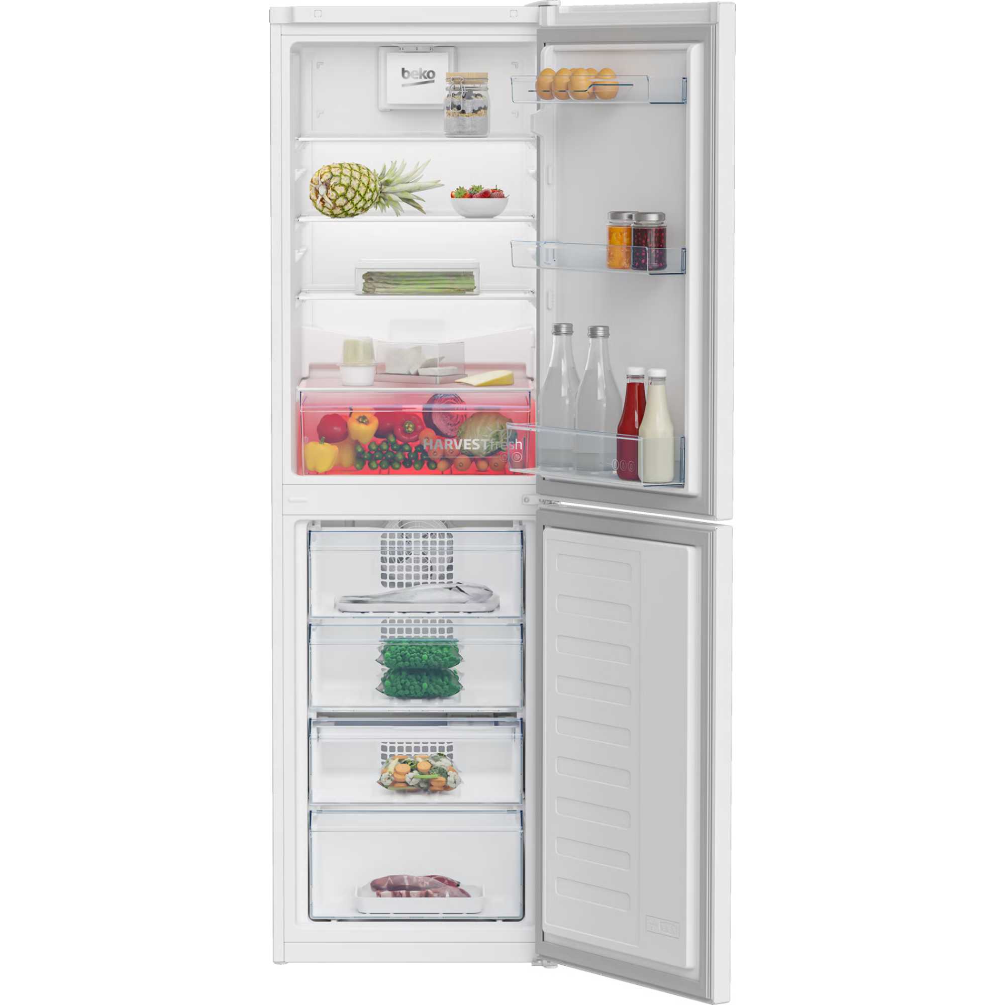CNG4582VW 270L Frost Free Fridge Freezer