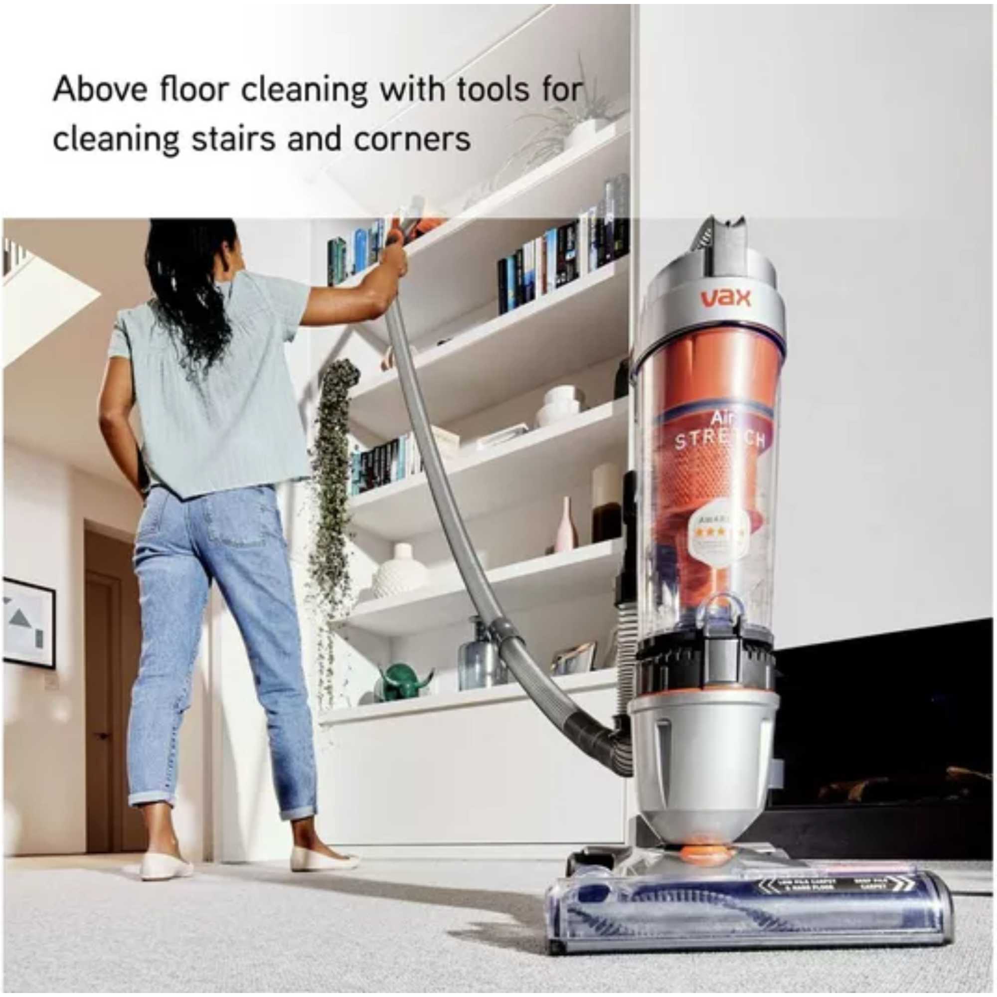 Air Stretch Pet Max Corded Upright Vacuum Cleaner - U85-AS-BE