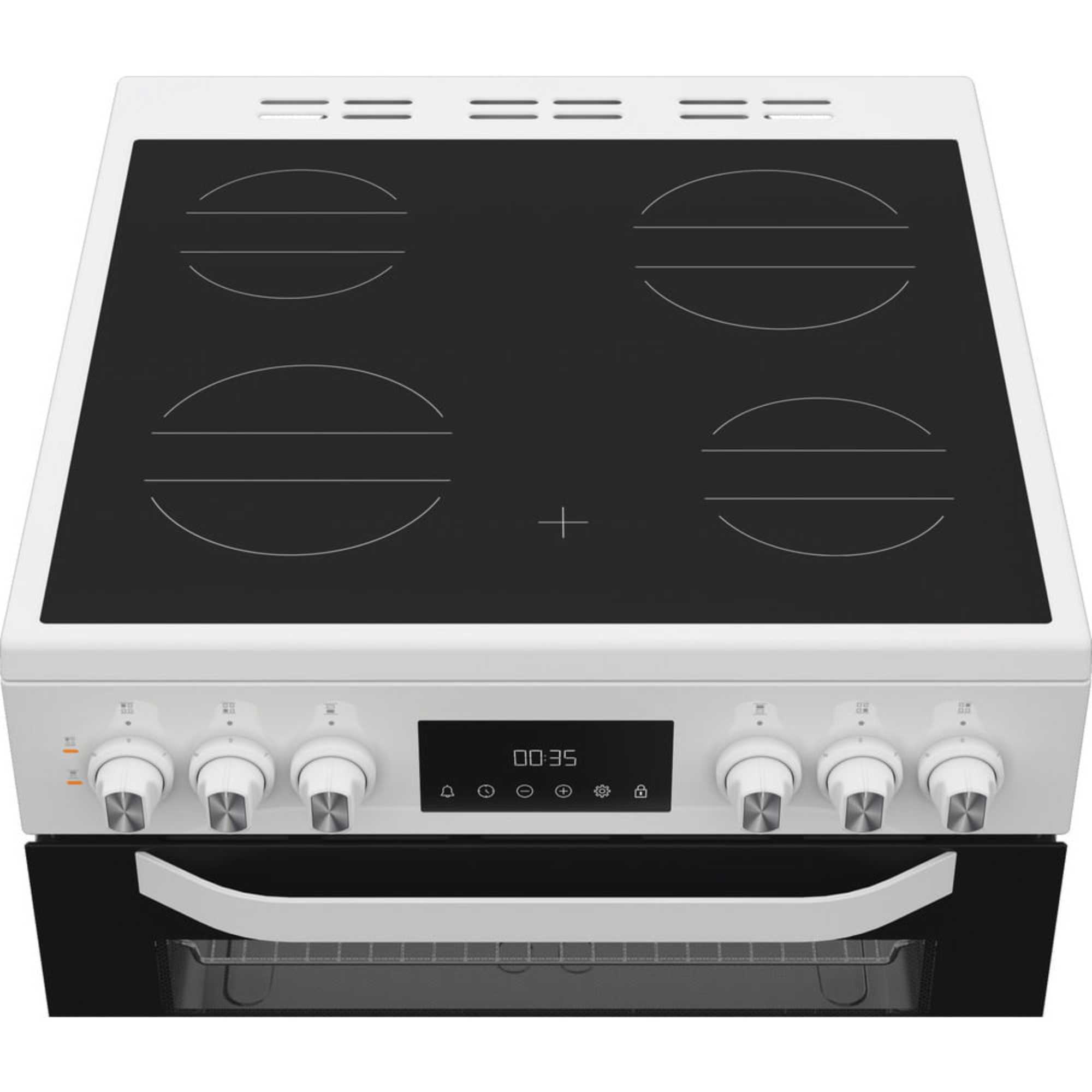 60cm Electric Single Oven Cooker - HTE6VDCW