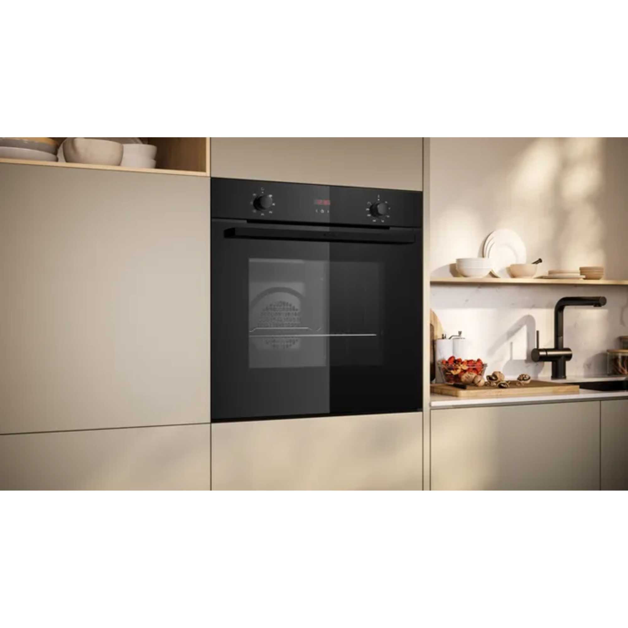 B1DCC0AK3B N 30 71l 60cm Built-In Oven - Black